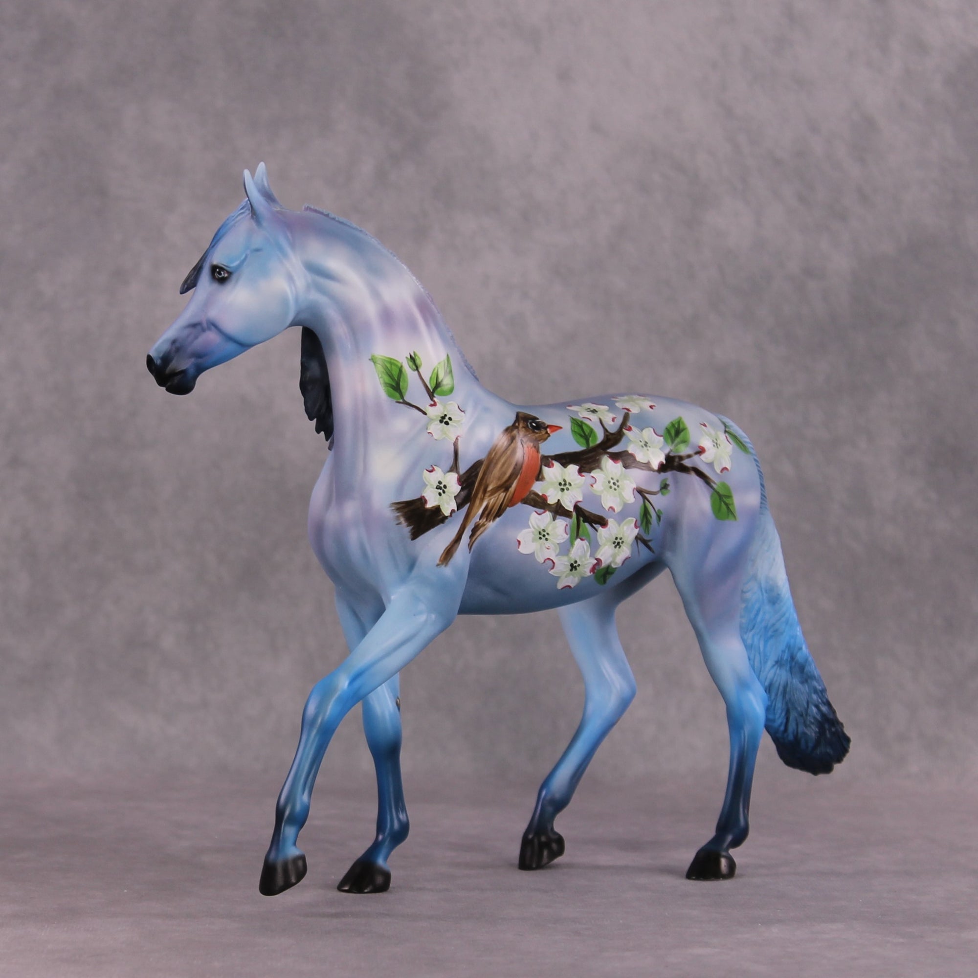 "Floral Arrangements" OOAK FCM Arab Mare by Dawn Quick SHCF25OS