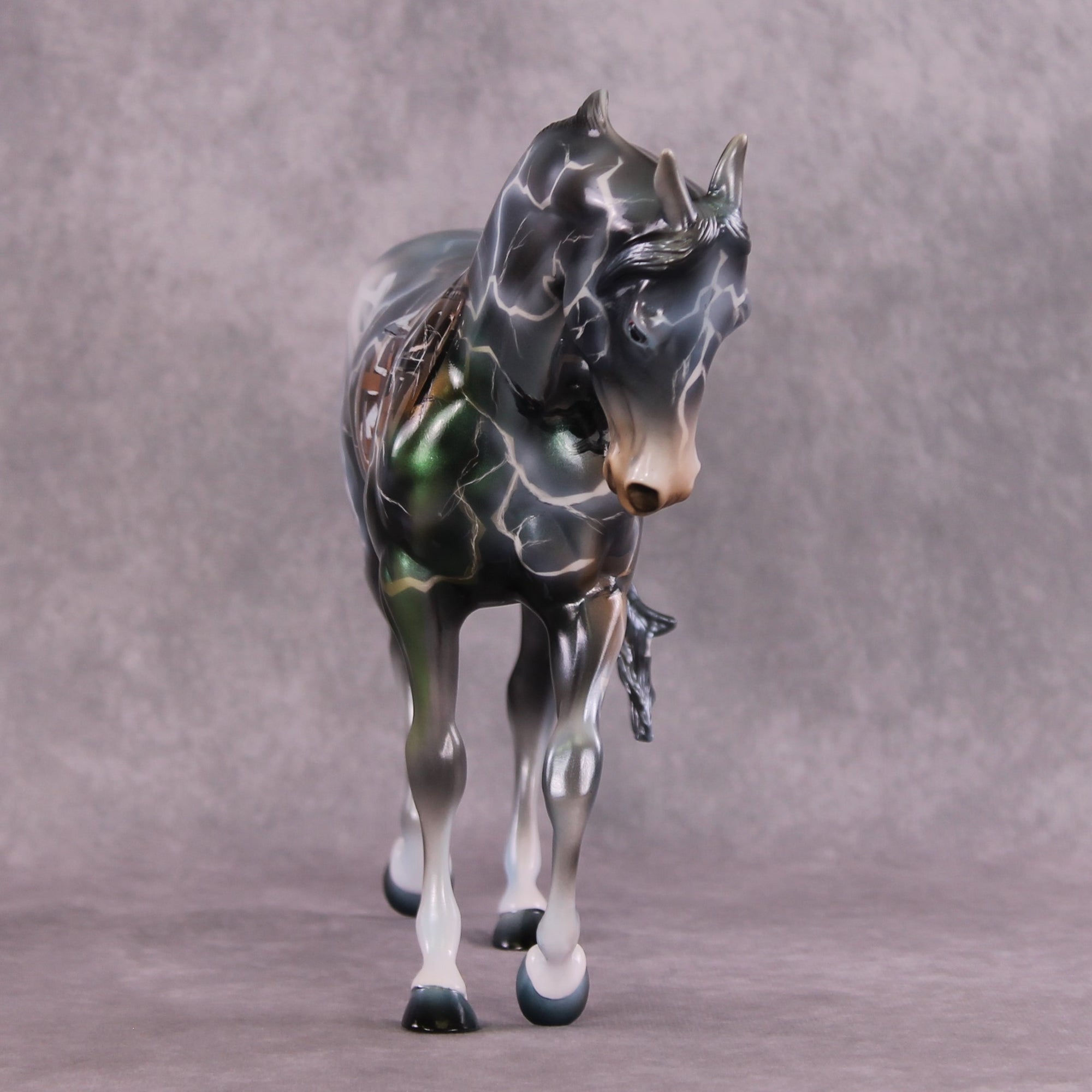 &quot;Zeus&quot; OOAK Thoroughbred by Kike Duarte SHCF25 Best Offer 5/27/25