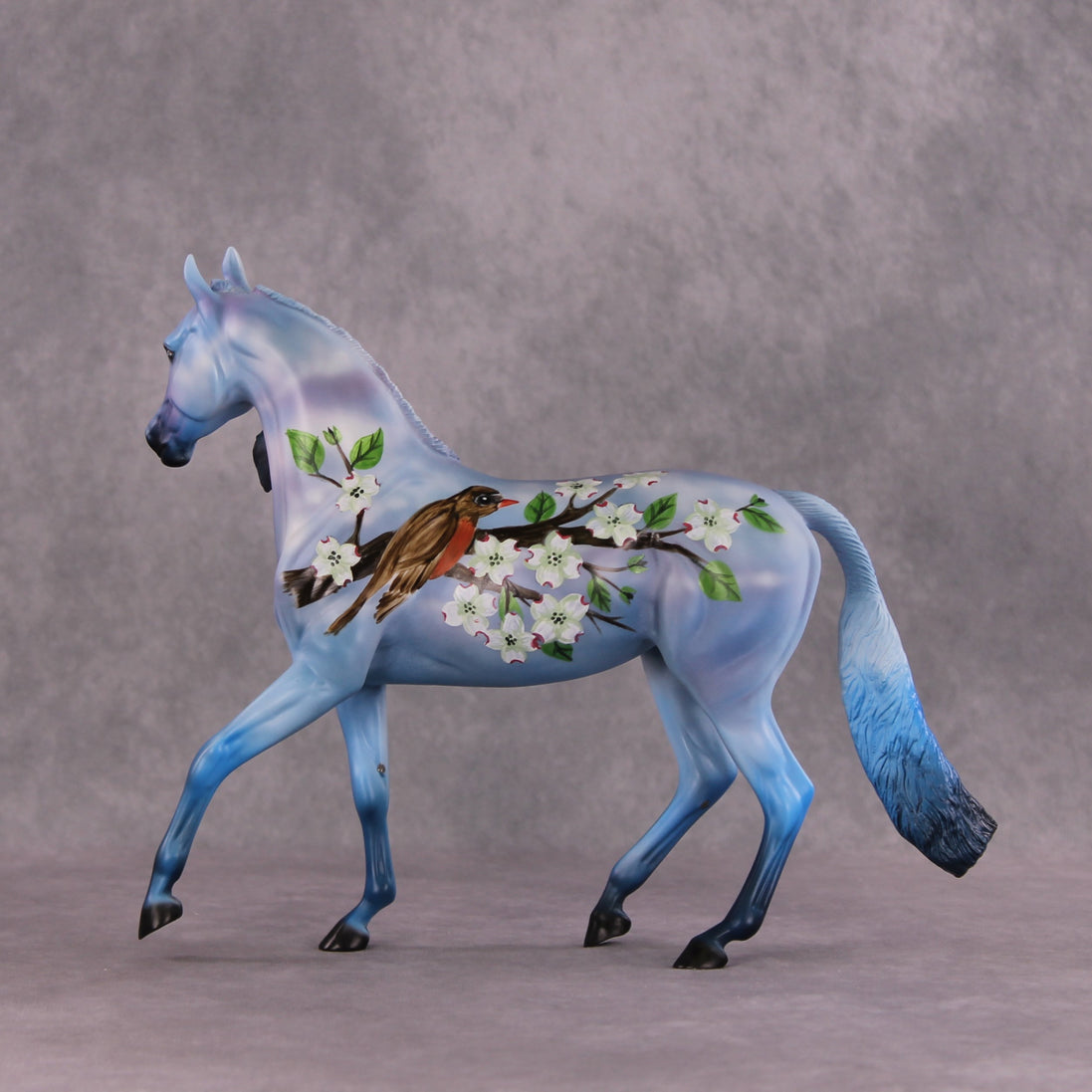 "Floral Arrangements" OOAK FCM Arab Mare by Dawn Quick SHCF25OS