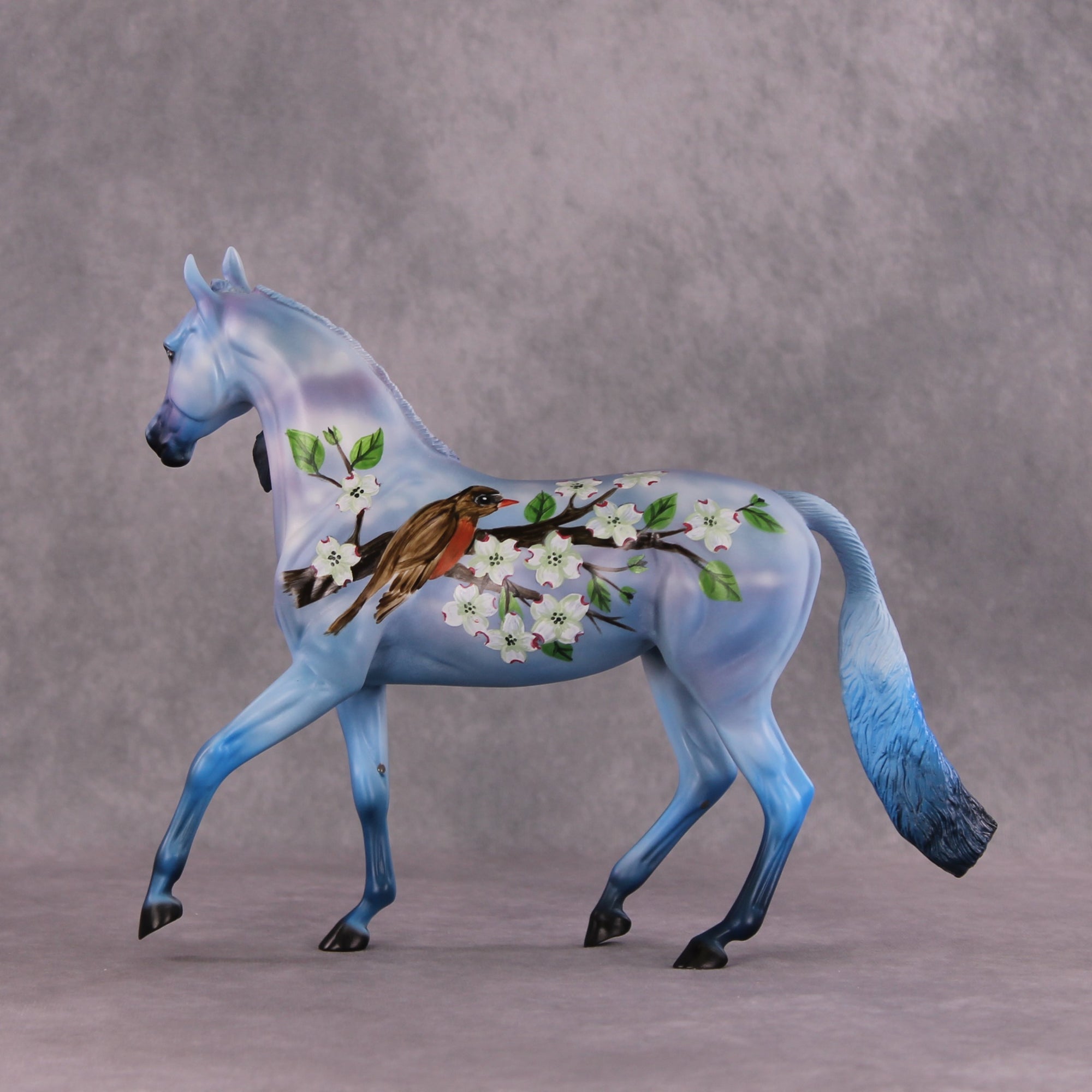 "Floral Arrangements" OOAK FCM Arab Mare by Dawn Quick SHCF25OS