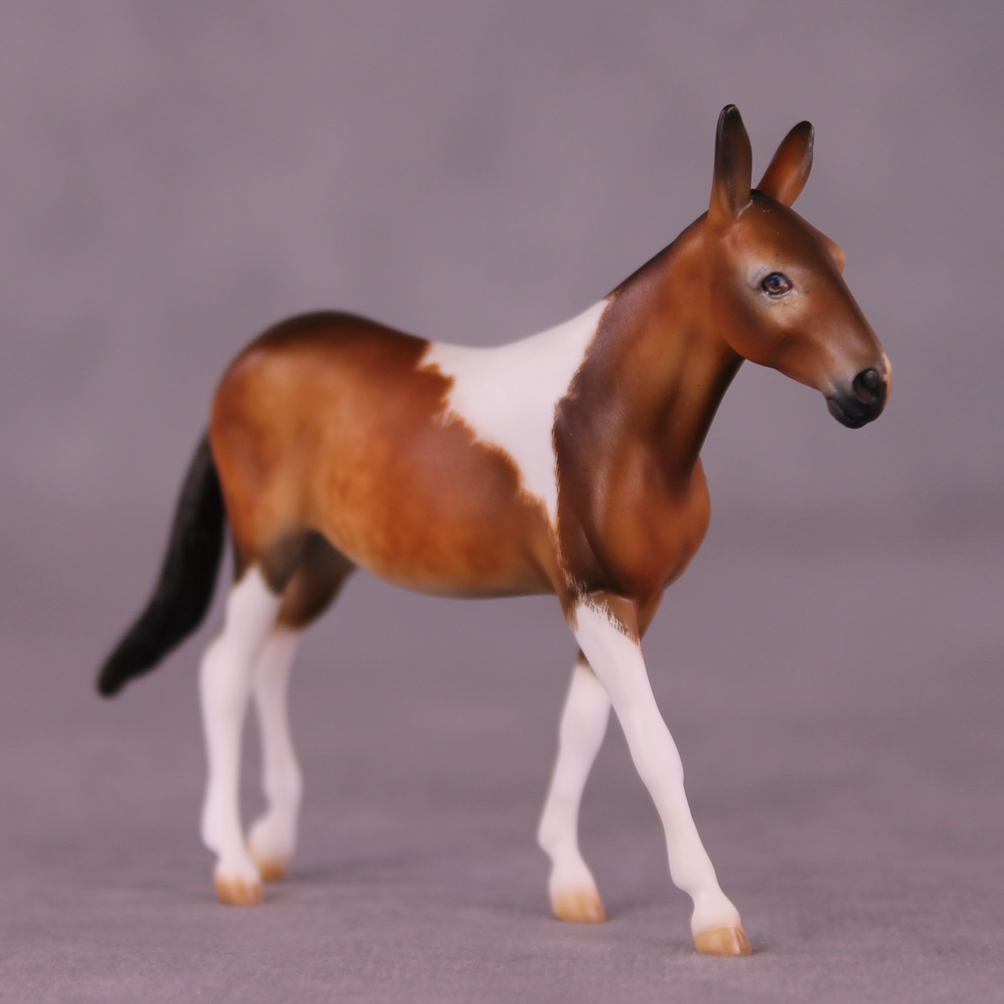 Twelve Thousand Lines OOAK Chip Mule by Julie Keim LHS25