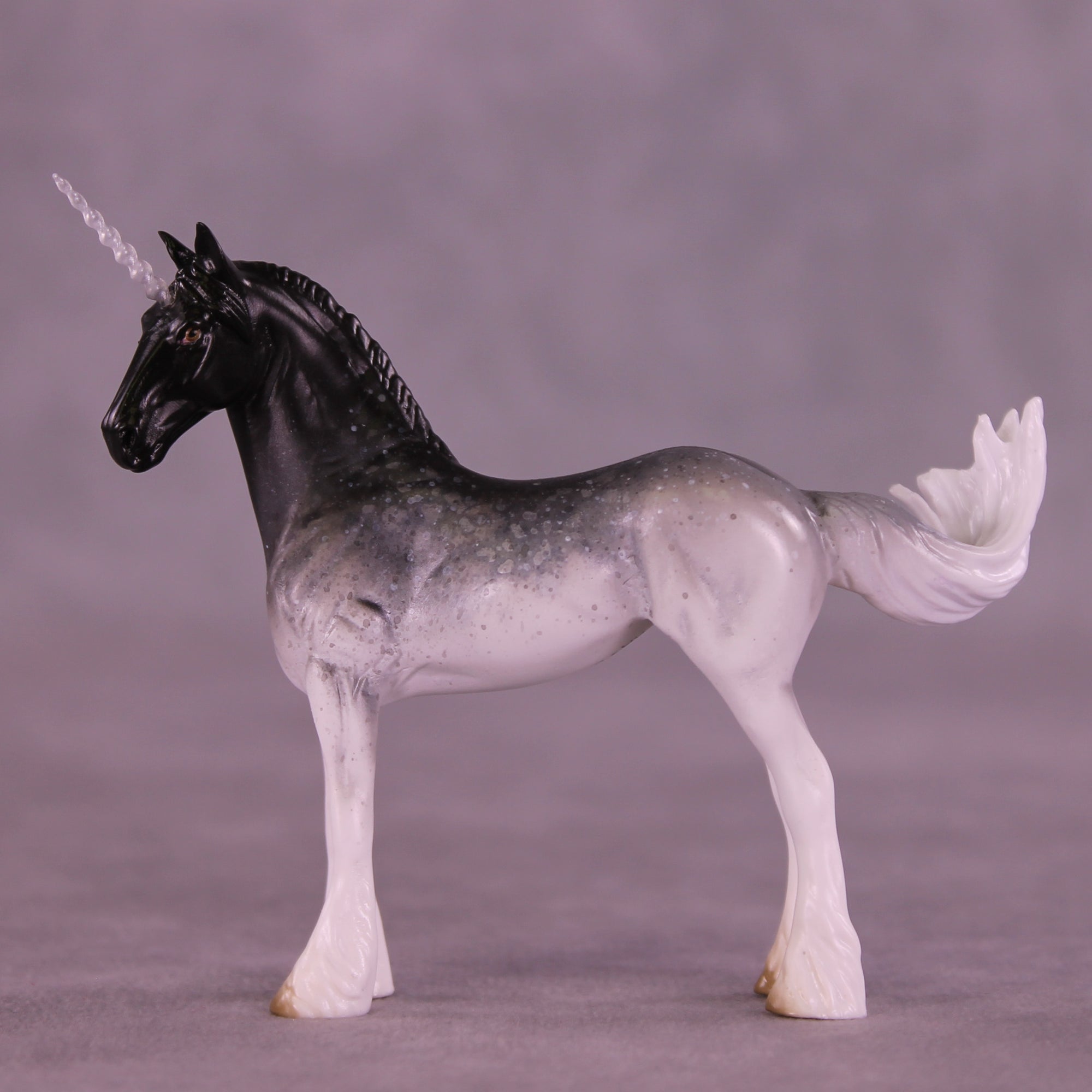 Mini Glacial OOAK EFCM Chip Standing Drafter by Jess Hamill &amp; Melanie Miller SCD26