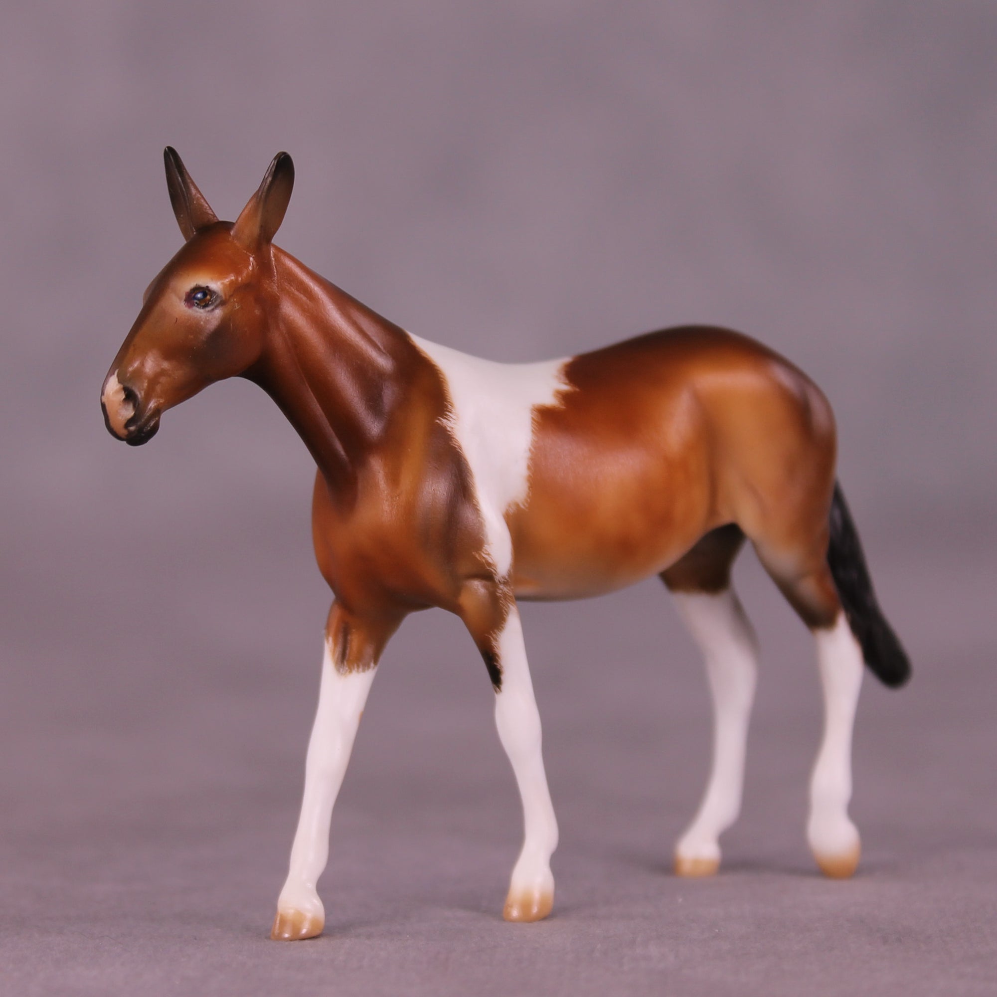 Twelve Thousand Lines OOAK Chip Mule by Julie Keim LHS25