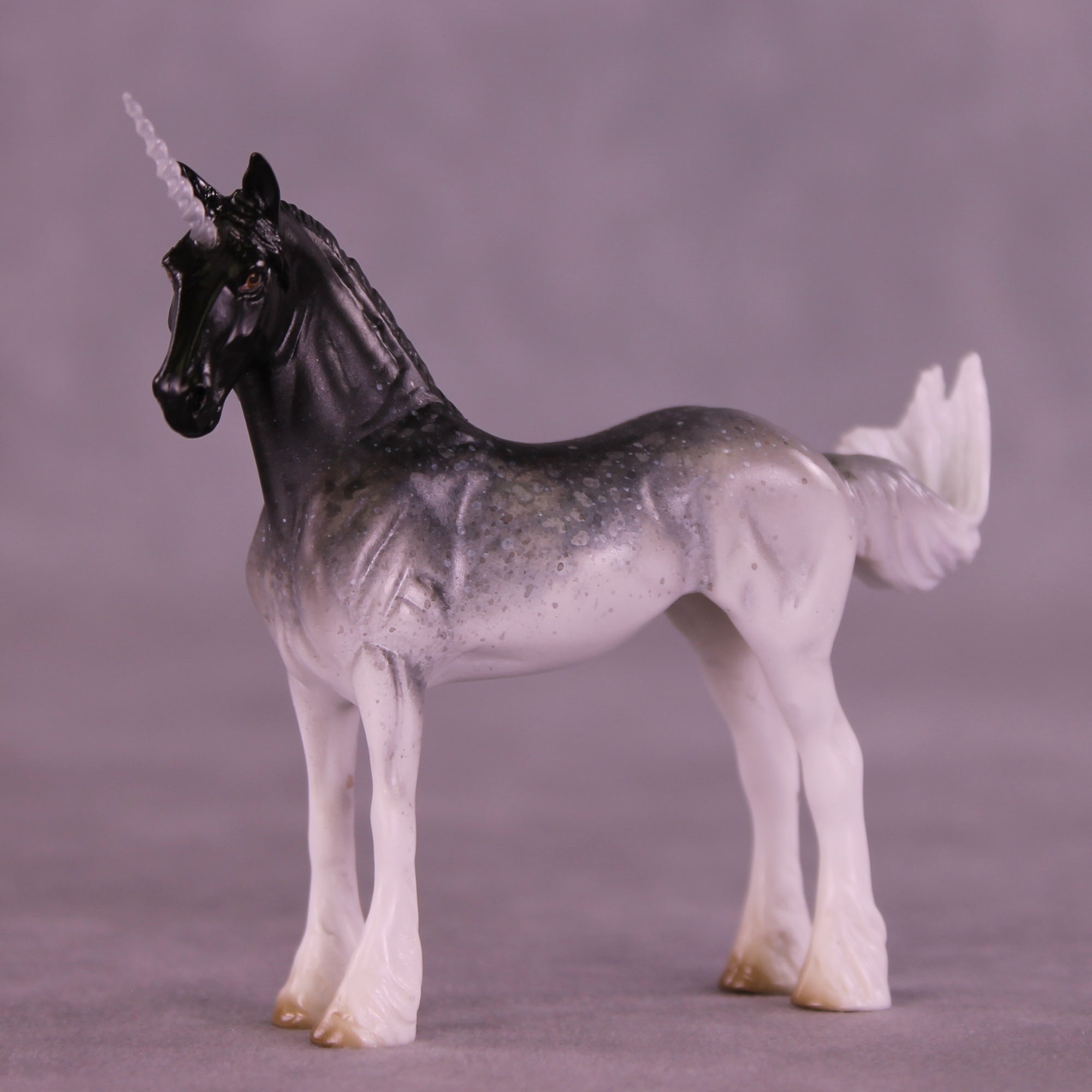 Mini Glacial OOAK EFCM Chip Standing Drafter by Jess Hamill &amp; Melanie Miller SCD26