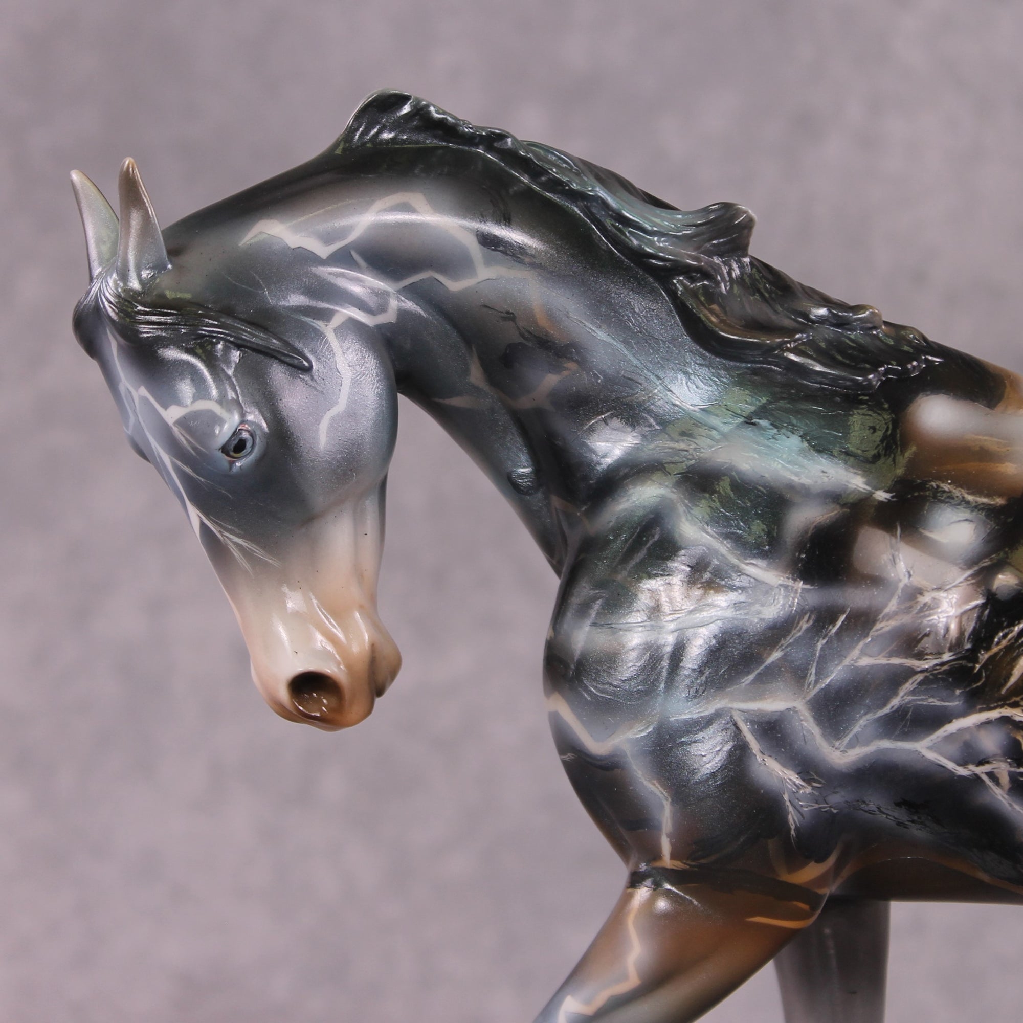 &quot;Zeus&quot; OOAK Thoroughbred by Kike Duarte SHCF25 Best Offer 5/27/25