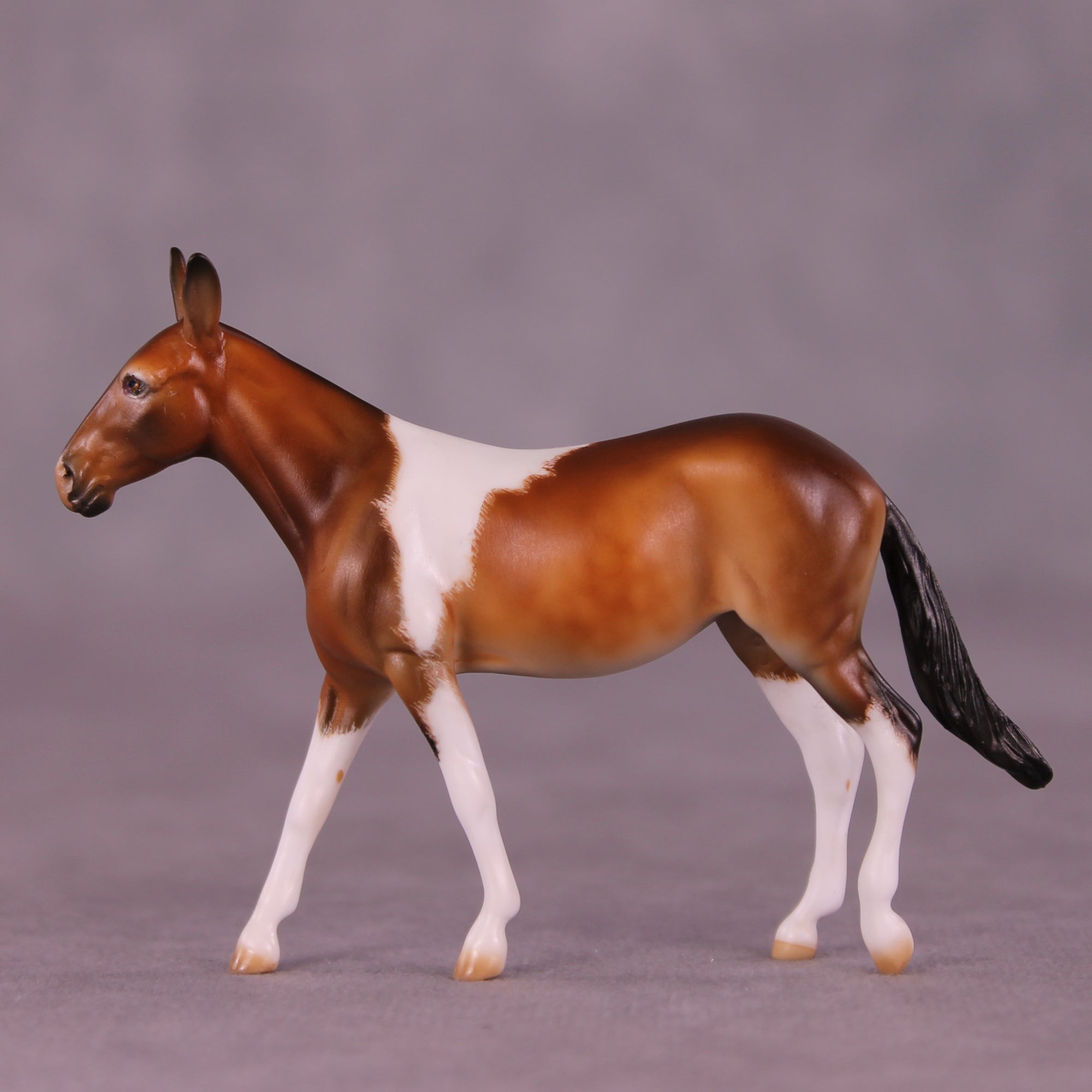 Twelve Thousand Lines OOAK Chip Mule by Julie Keim LHS25