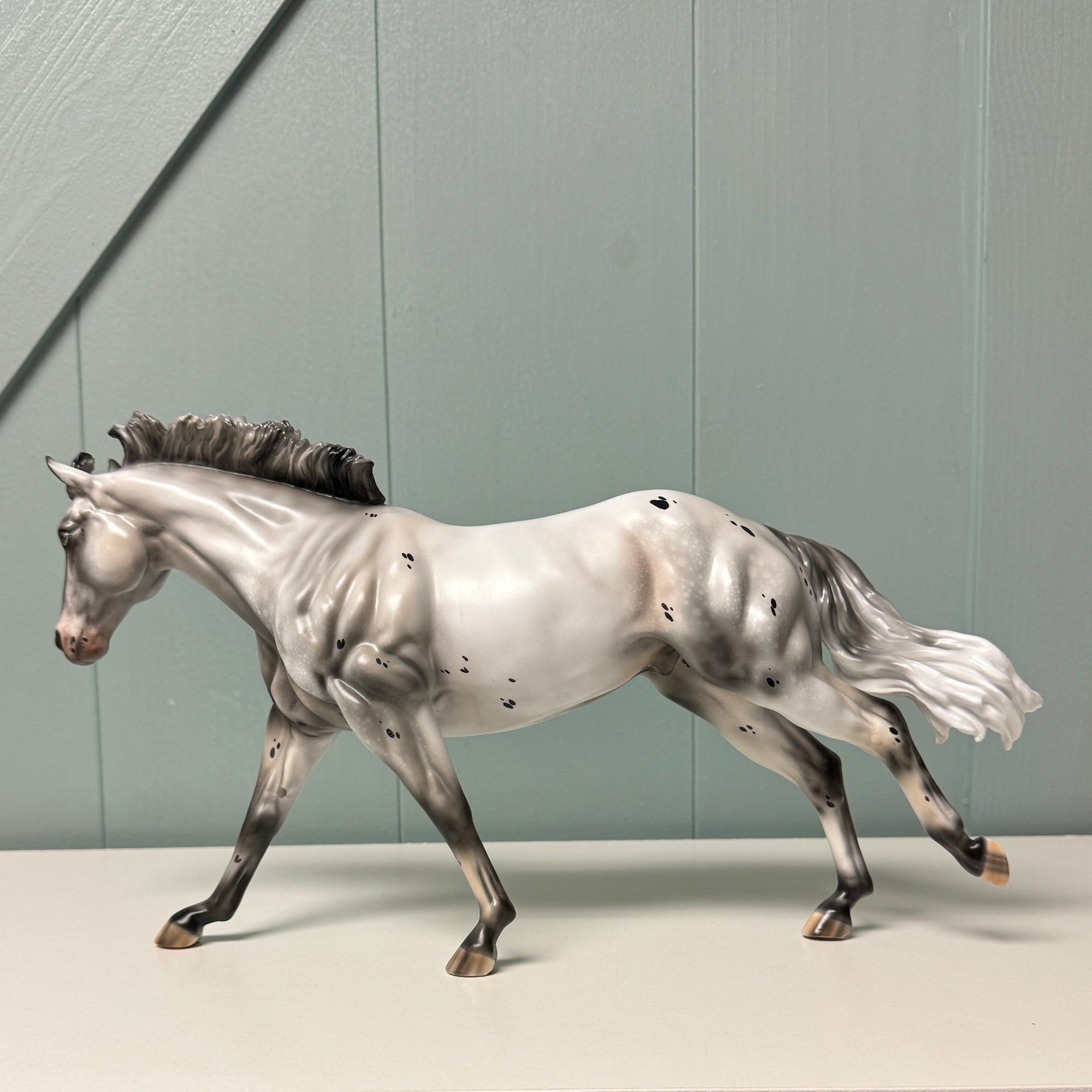 Slay OOAK Few Spot Appaloosa Remington By Julie Keim EQ24