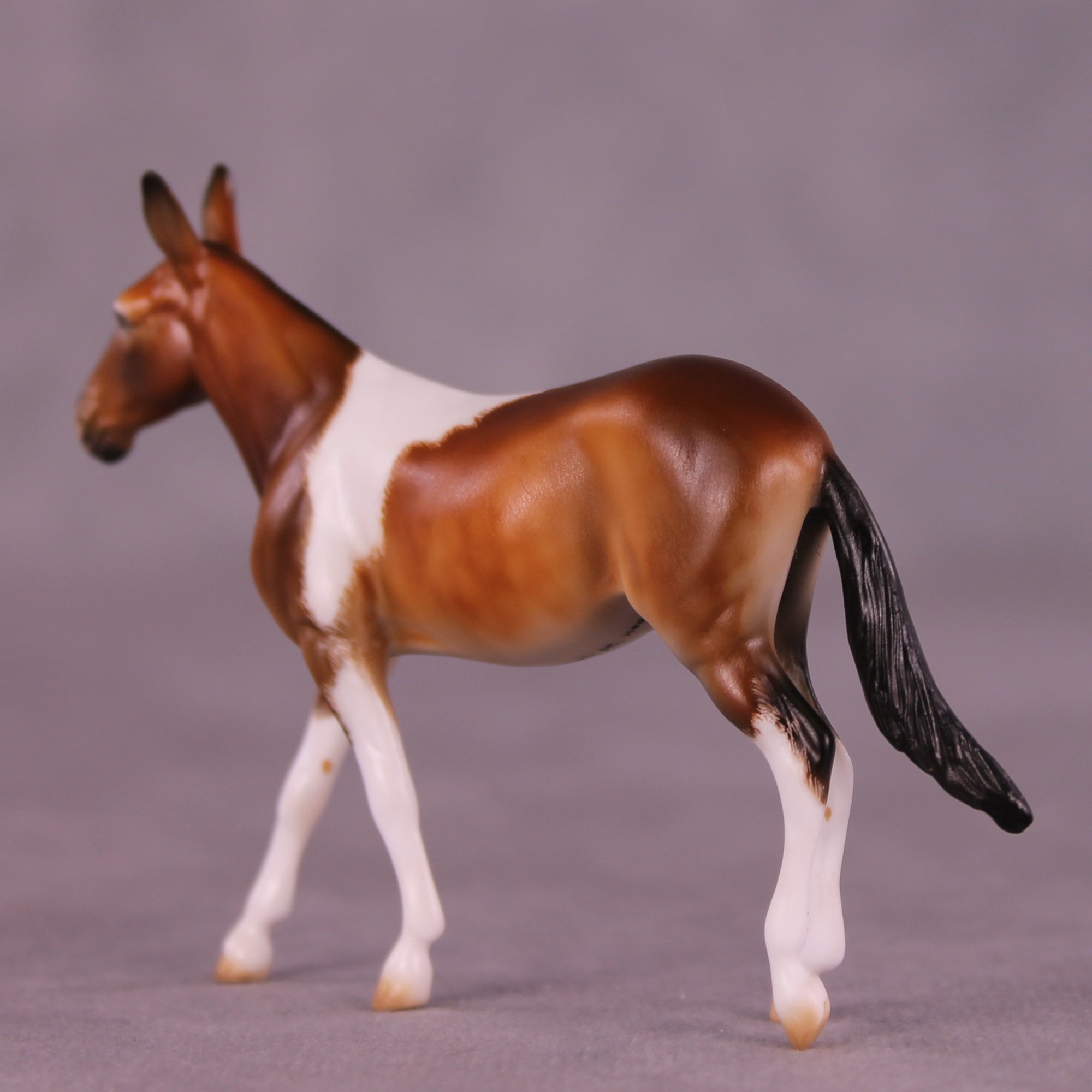Twelve Thousand Lines OOAK Chip Mule by Julie Keim LHS25