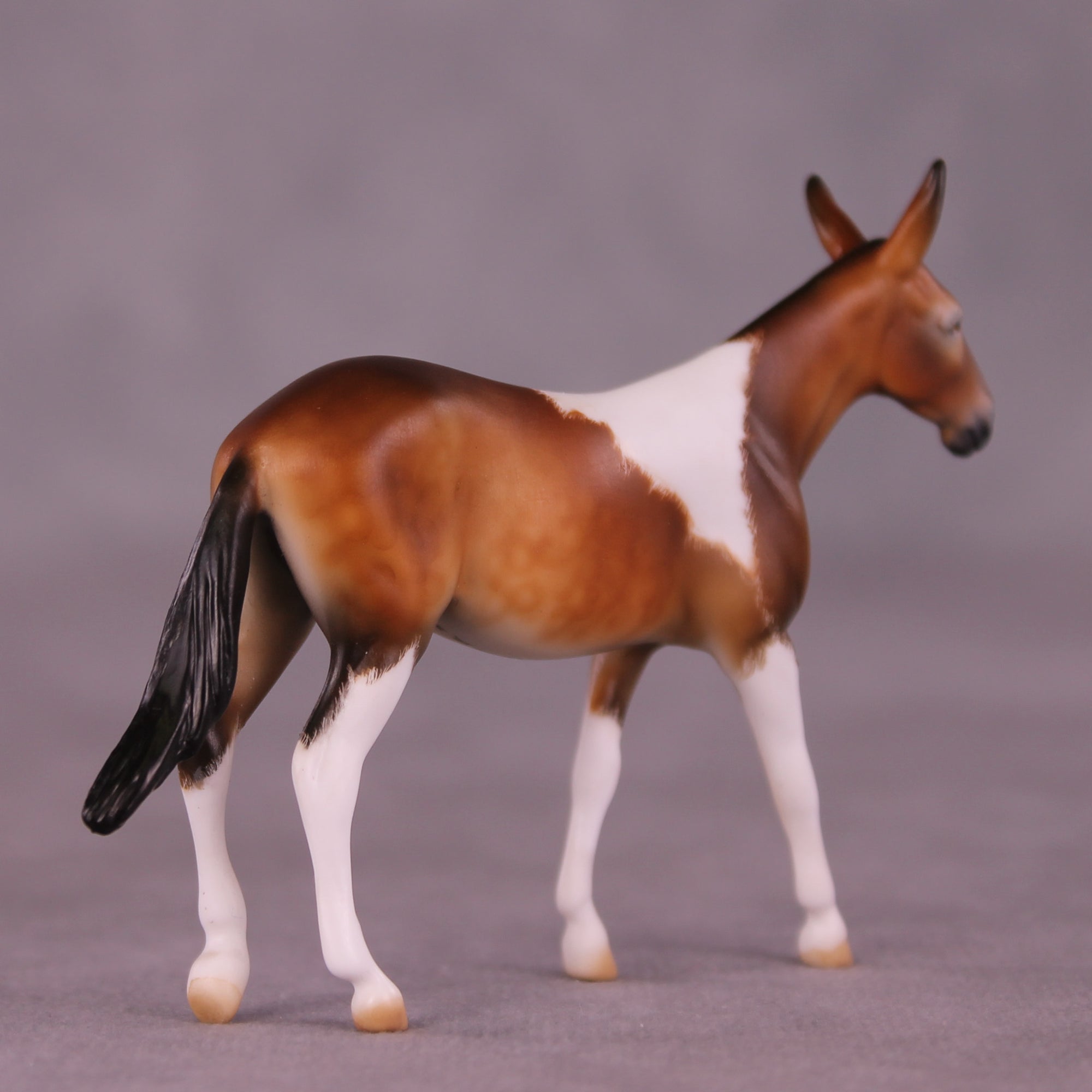 Twelve Thousand Lines OOAK Chip Mule by Julie Keim LHS25