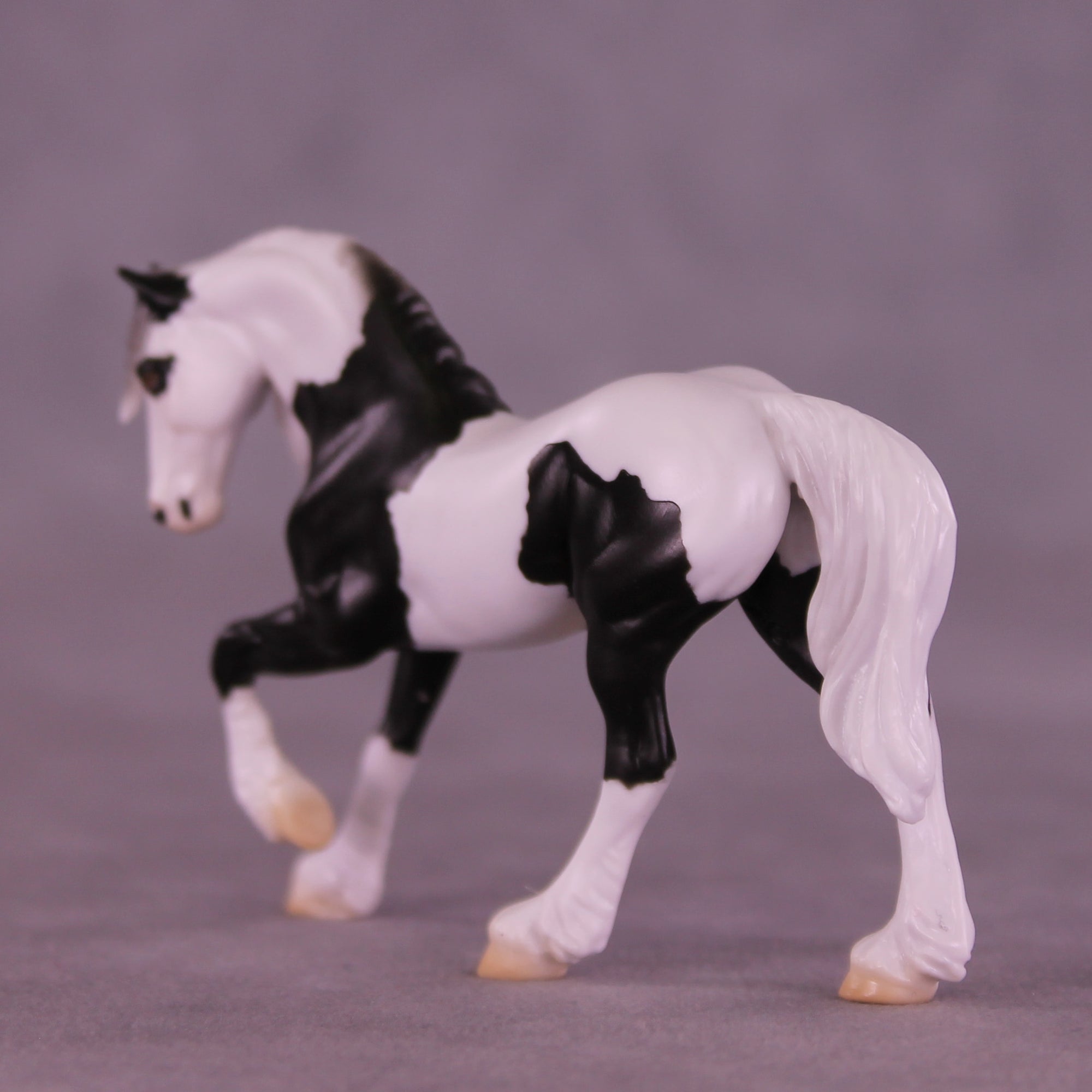 Mini Xiongmao OOAK EFCM Chip Friesian by Jess Hamill &amp; Melanie Miller SCD26