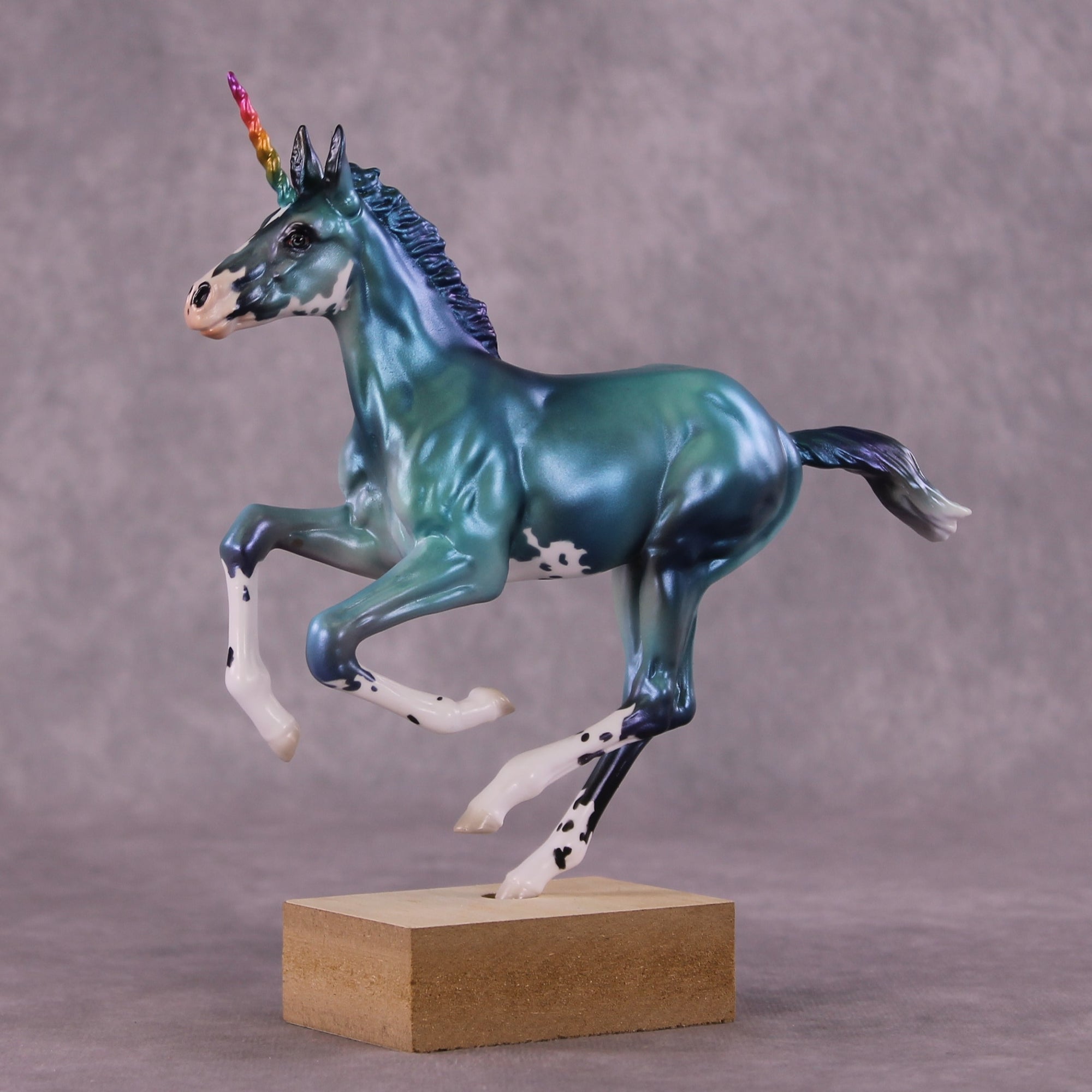 "Synergy" OOAK Pimento Foal Blind Bag by Jess Hamill SHCF25
