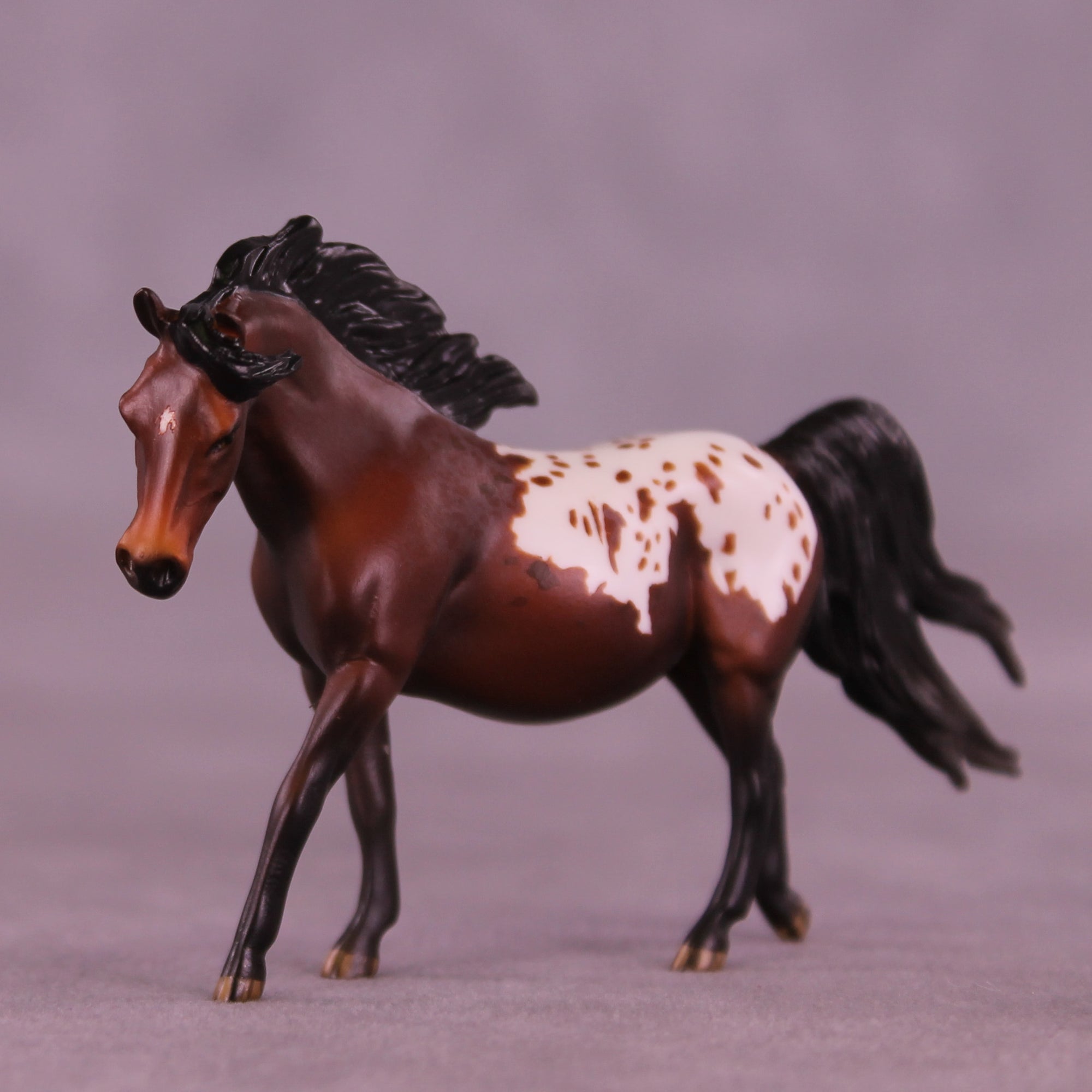 Mini Speckles OOAK EFCM Chip Pony by Jess Hamill &amp; Melanie Miller SCD26