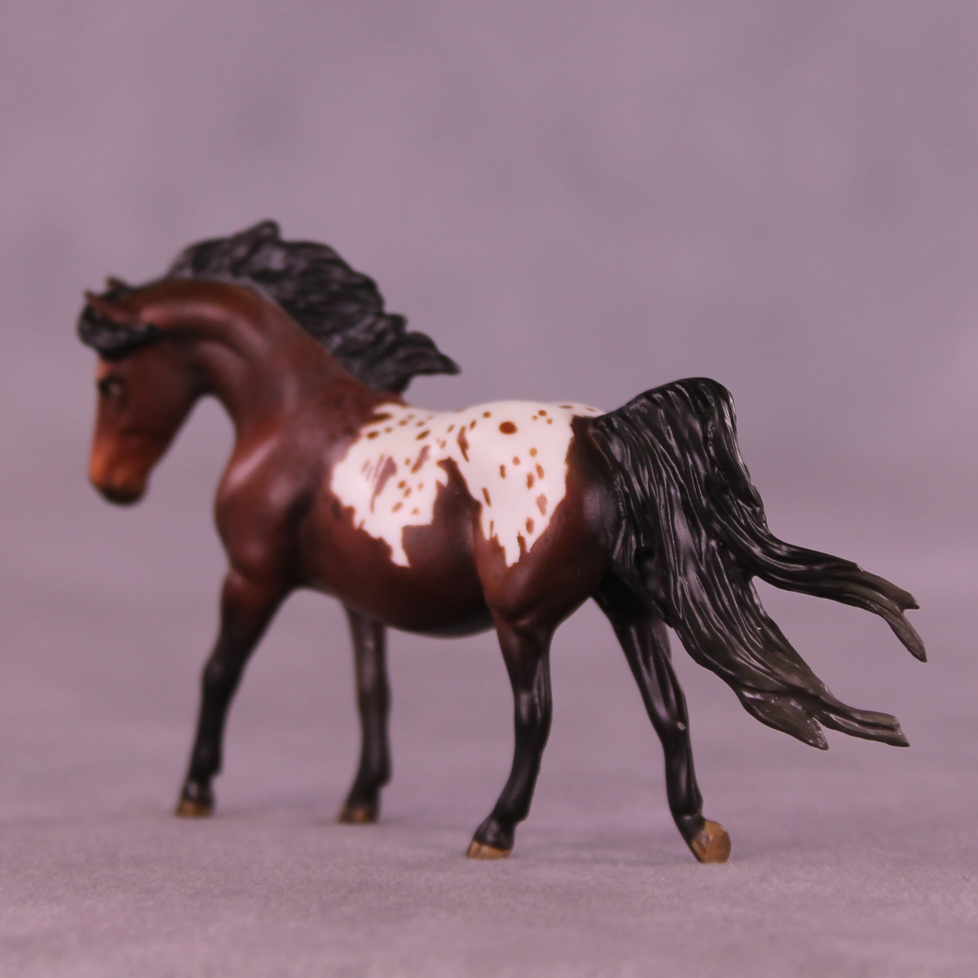 Mini Speckles OOAK EFCM Chip Pony by Jess Hamill &amp; Melanie Miller SCD26