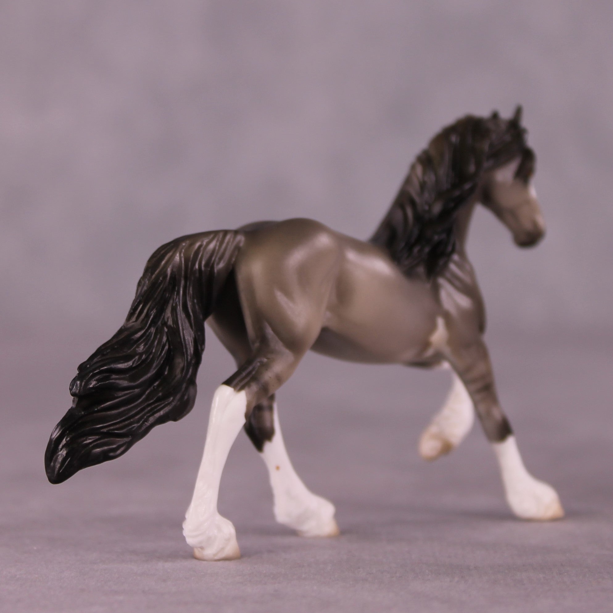 Visage OOAK Friesian Chip by Julie Keim EQ25
