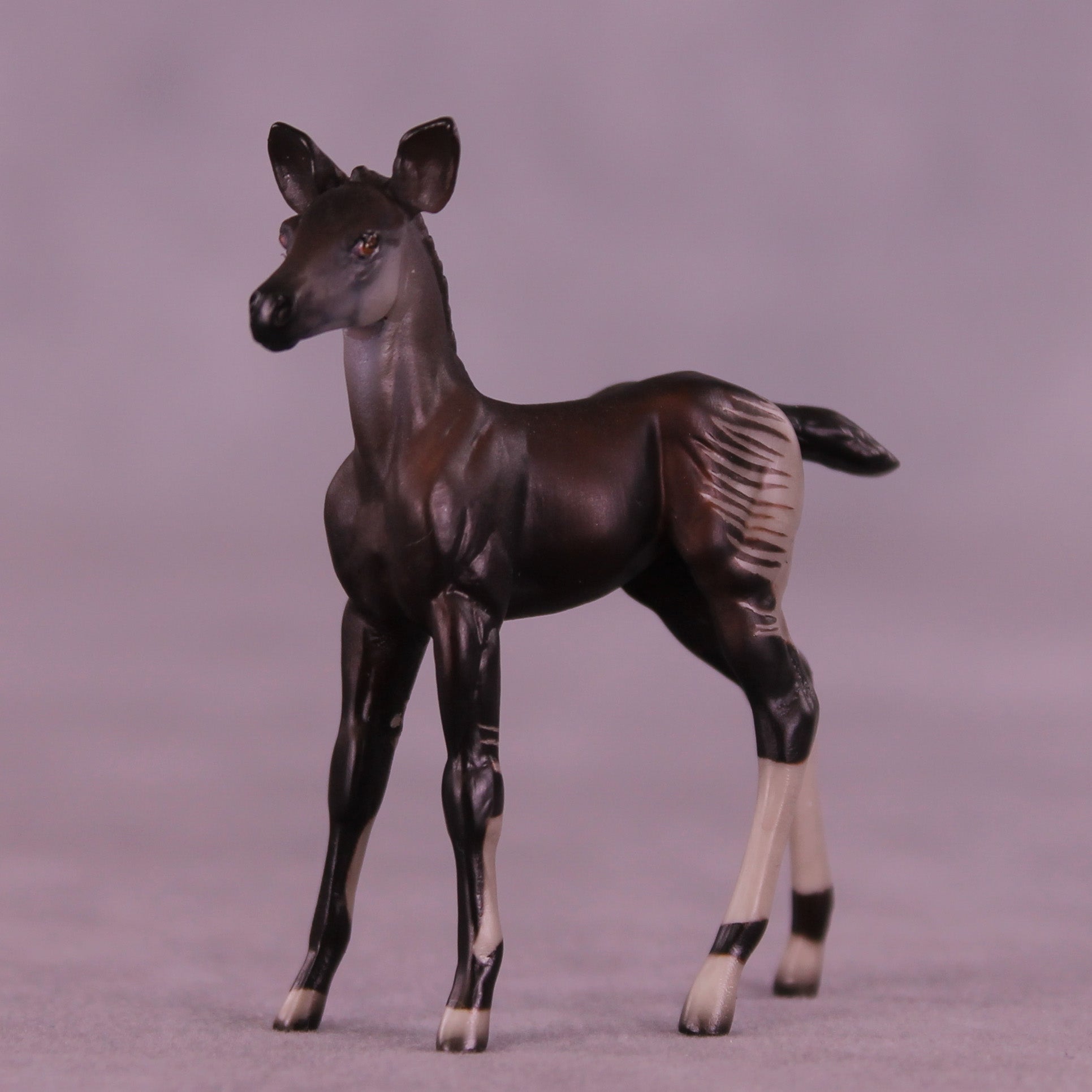 Mini Mosi OOAK EFCM Chip Foal by Jess Hamill &amp; Melanie Miller SCD26