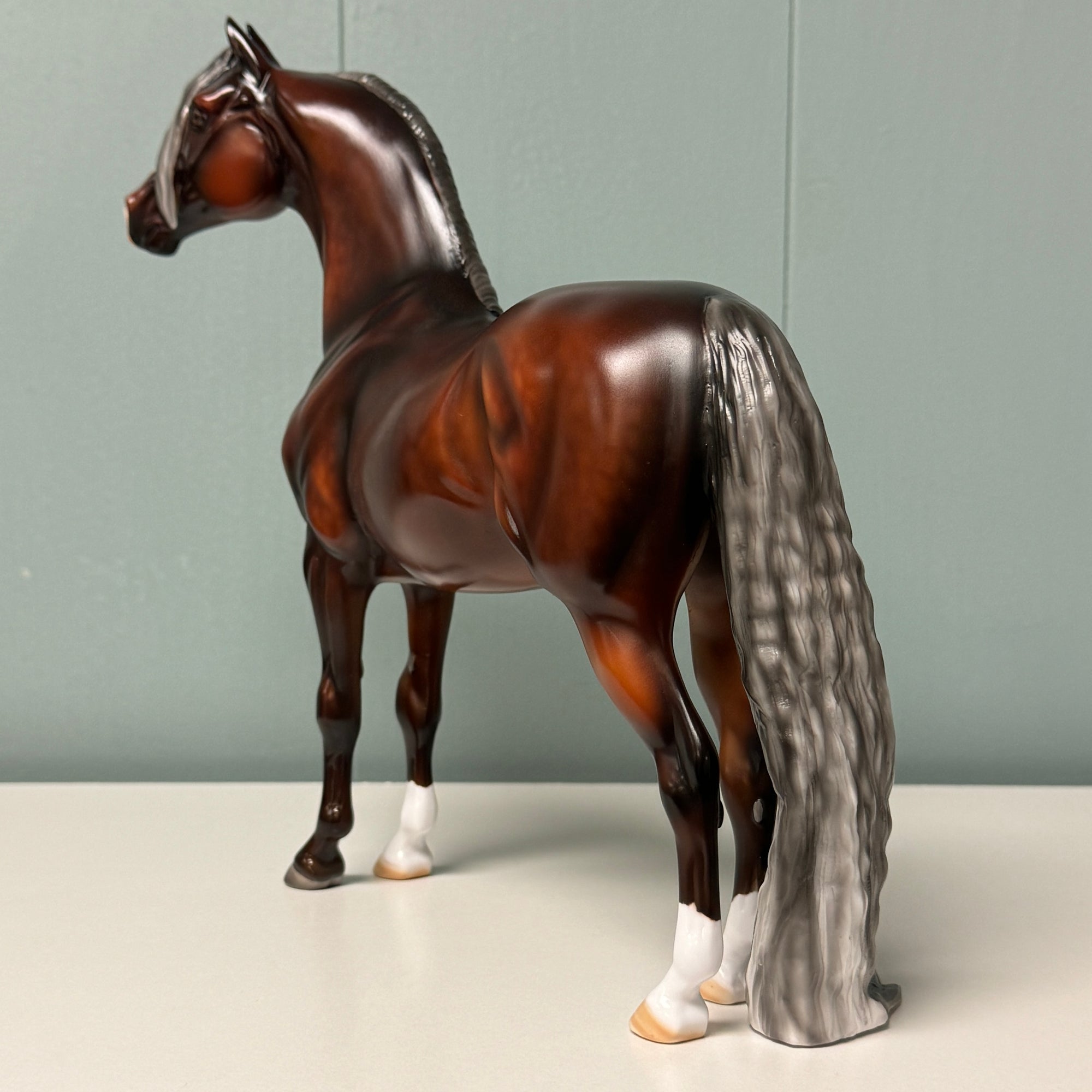 Coy OOAK  Dappled Silver Bay Morgan By Julie Keim EQ24