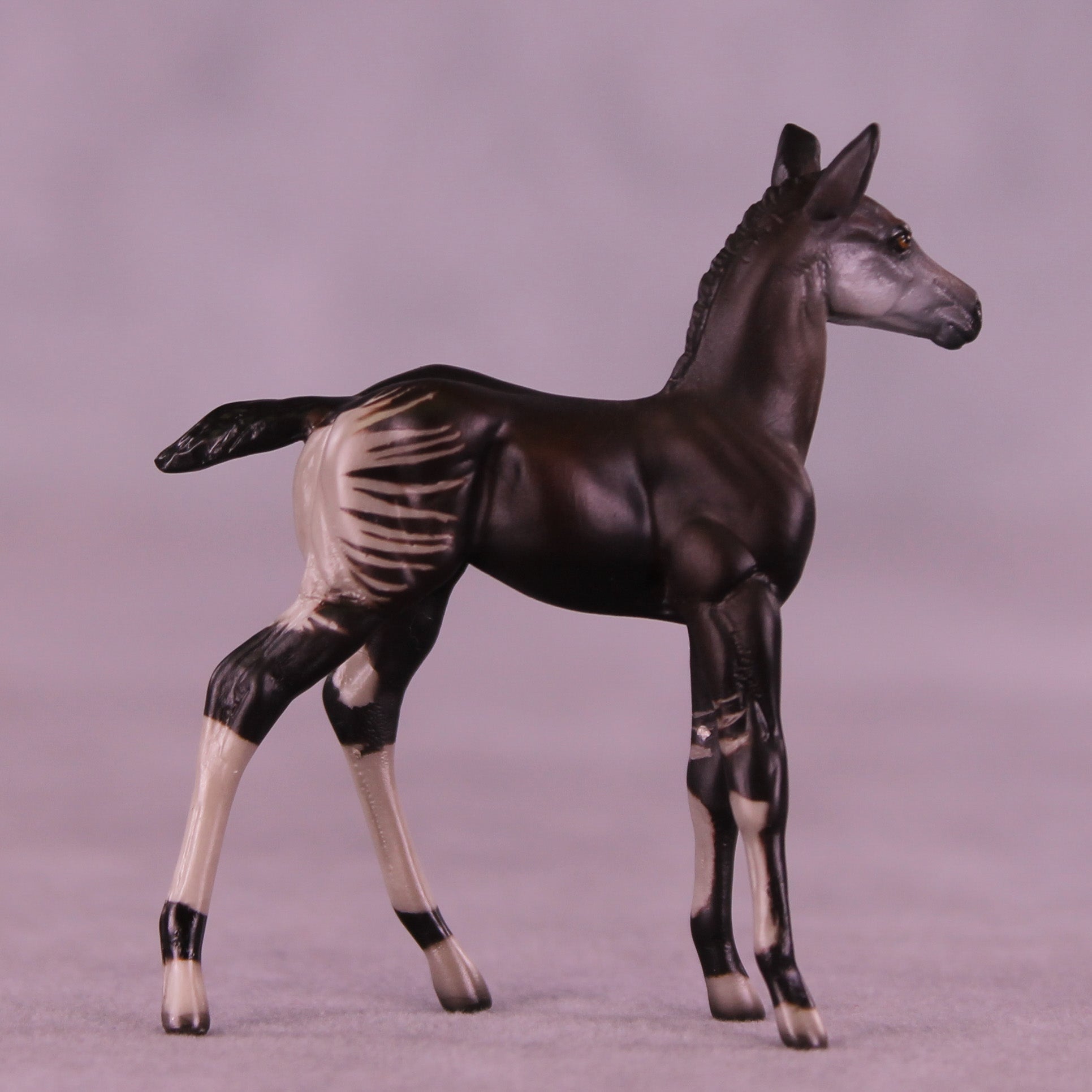 Mini Mosi OOAK EFCM Chip Foal by Jess Hamill &amp; Melanie Miller SCD26