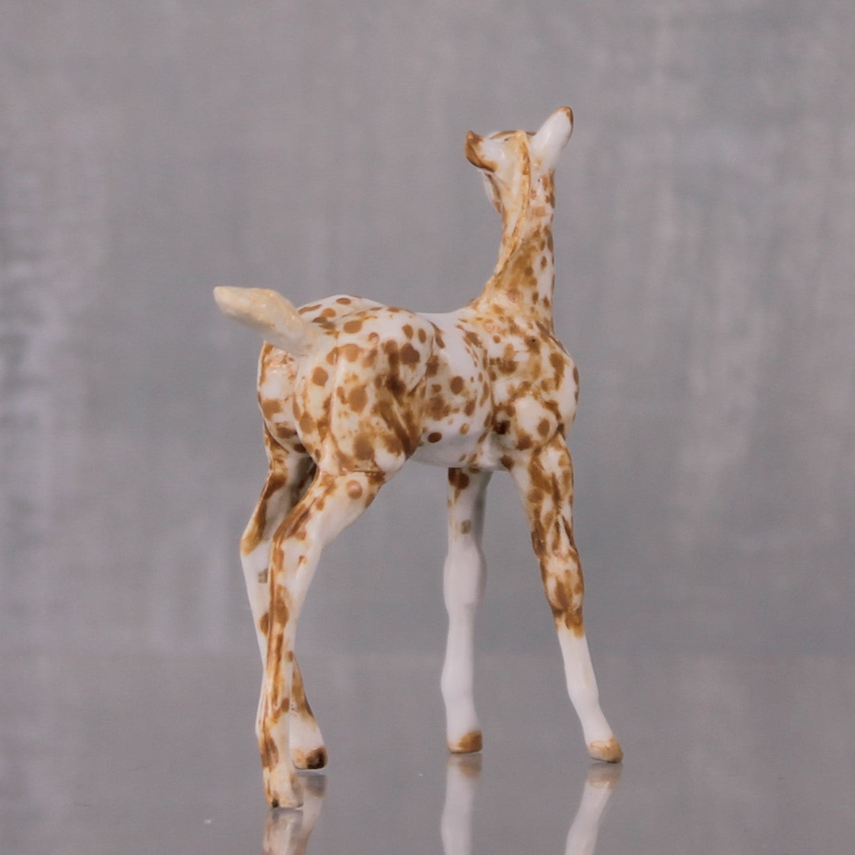 Butterscotch OOAK Appaloosa Chip Foal By Andrea Thomason LHS24 MHP