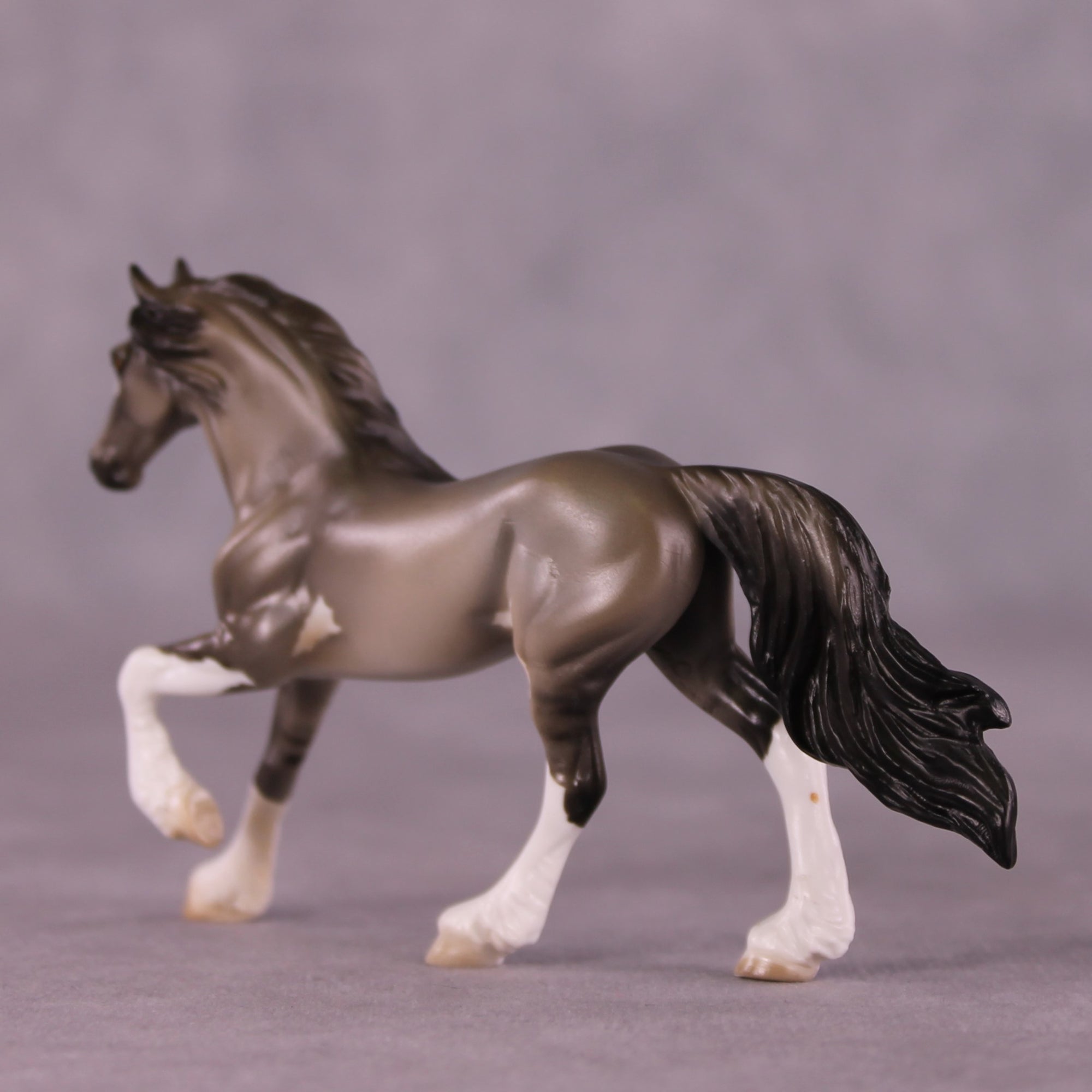 Visage OOAK Friesian Chip by Julie Keim EQ25