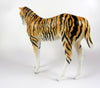 STRIPES -OOAK TIGER WEANLING MODEL HORSE BY AUDR EY  DIXON LHS 19