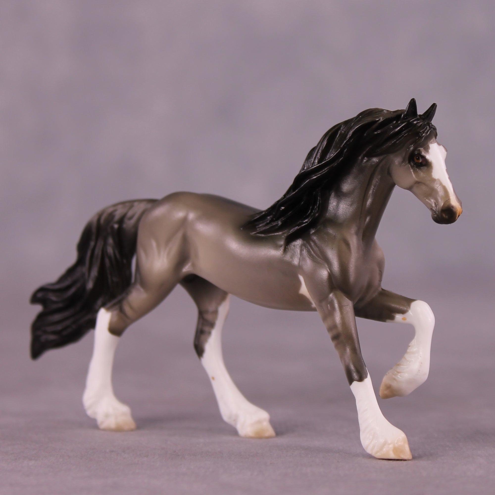 Visage OOAK Friesian Chip by Julie Keim EQ25