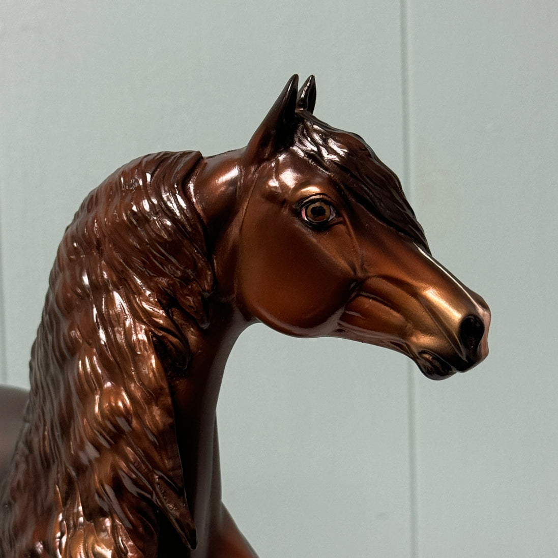 Ardian OOAK Dappled Dark Chestnut Morgan By Julie Keim EQ24