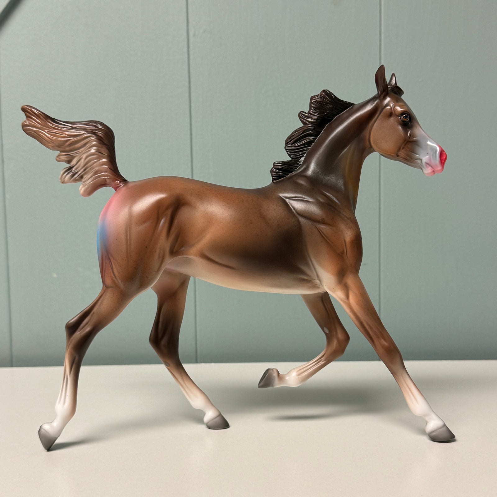 Mandrill OOAK Deco Inspired By Mandrill Yearling By Jess Hamill EQ24