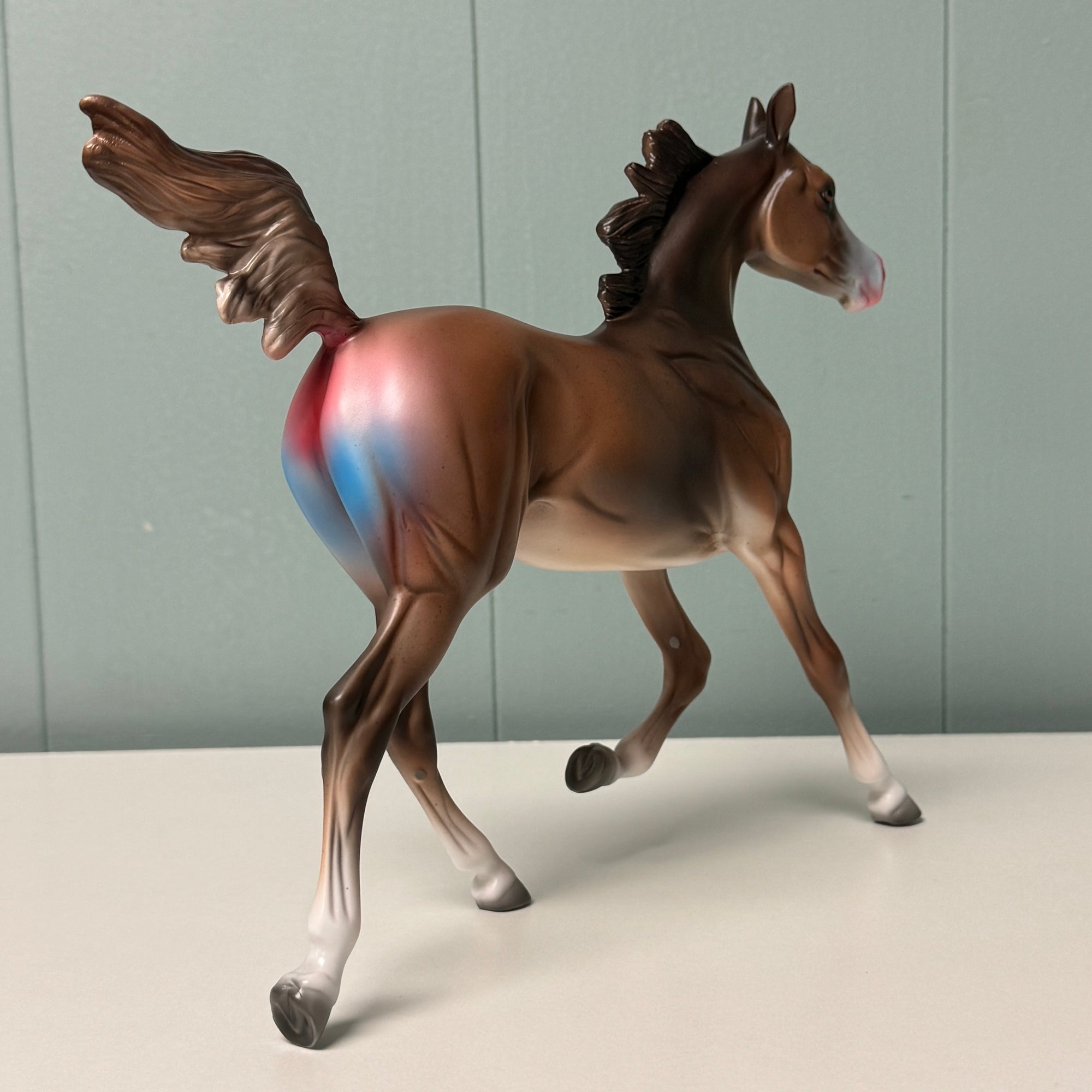 Mandrill OOAK Deco Inspired By Mandrill Yearling By Jess Hamill EQ24