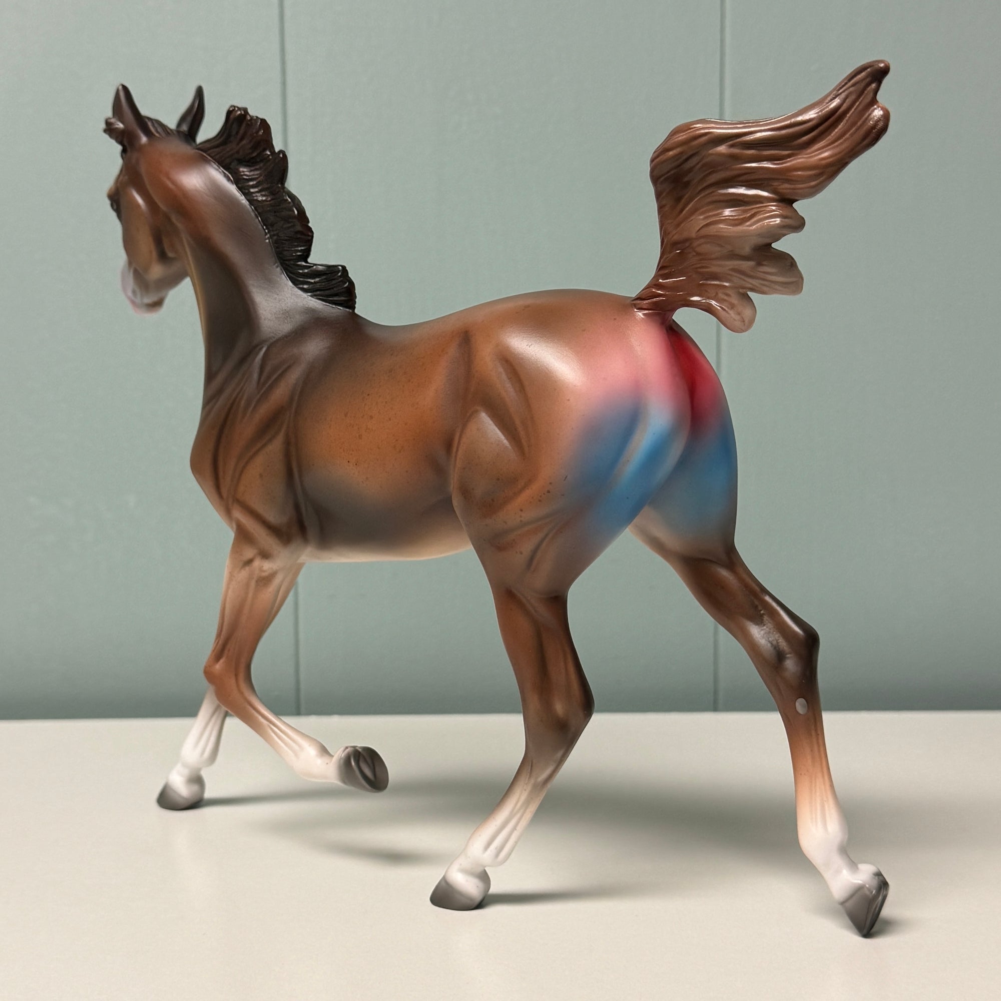 Mandrill OOAK Deco Inspired By Mandrill Yearling By Jess Hamill EQ24