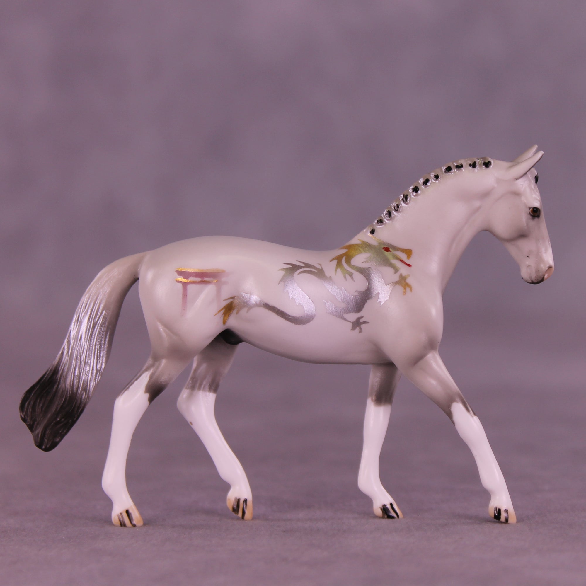 Mini Lothalox OOAK Chip Warmblood by Dawn Quick SCD26