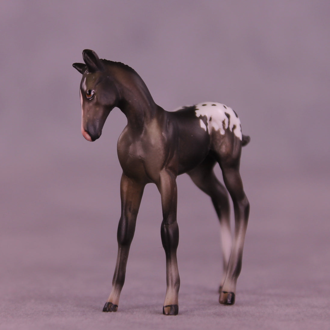 Mini Buckinghamshire OOAK EFCM Chip Foal by Julie Keim & Carissa Matthews SCD26
