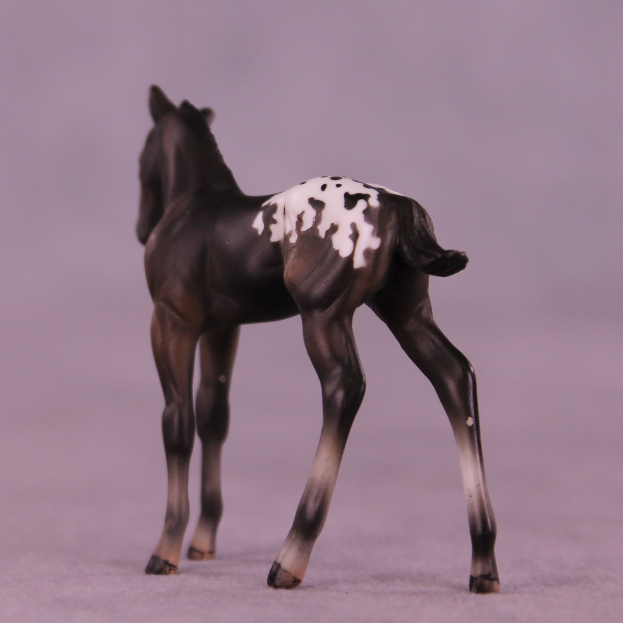 Mini Buckinghamshire OOAK EFCM Chip Foal by Julie Keim &amp; Carissa Matthews SCD26
