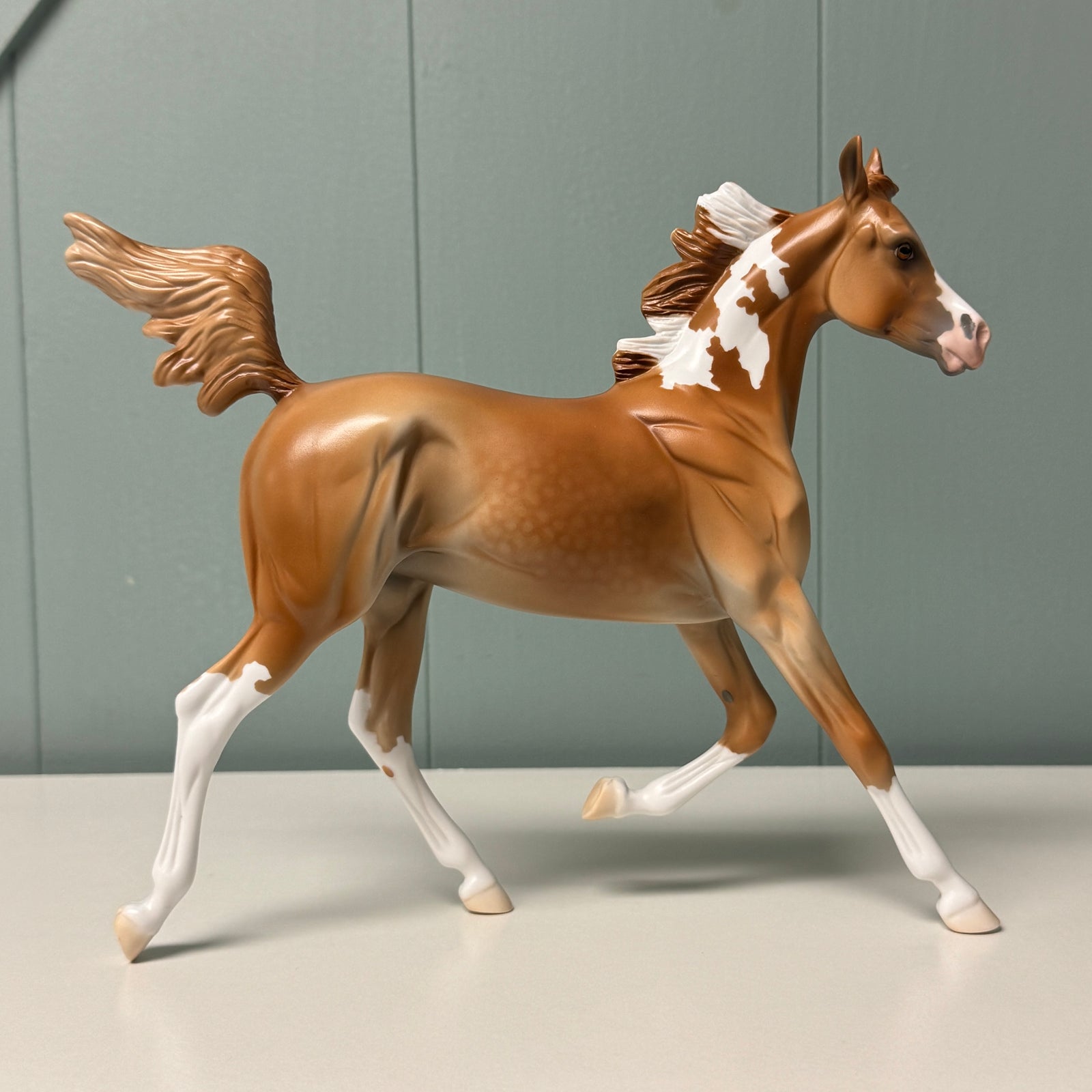 Carmina OOAK Dappled Chestnut Pinto Yearling By Jess Hamill EQ24