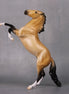 Ain't Dun Yet OOAK Lightly Dappled Dun Rearing Pebble By Ellen Robbins LHS24 MHP