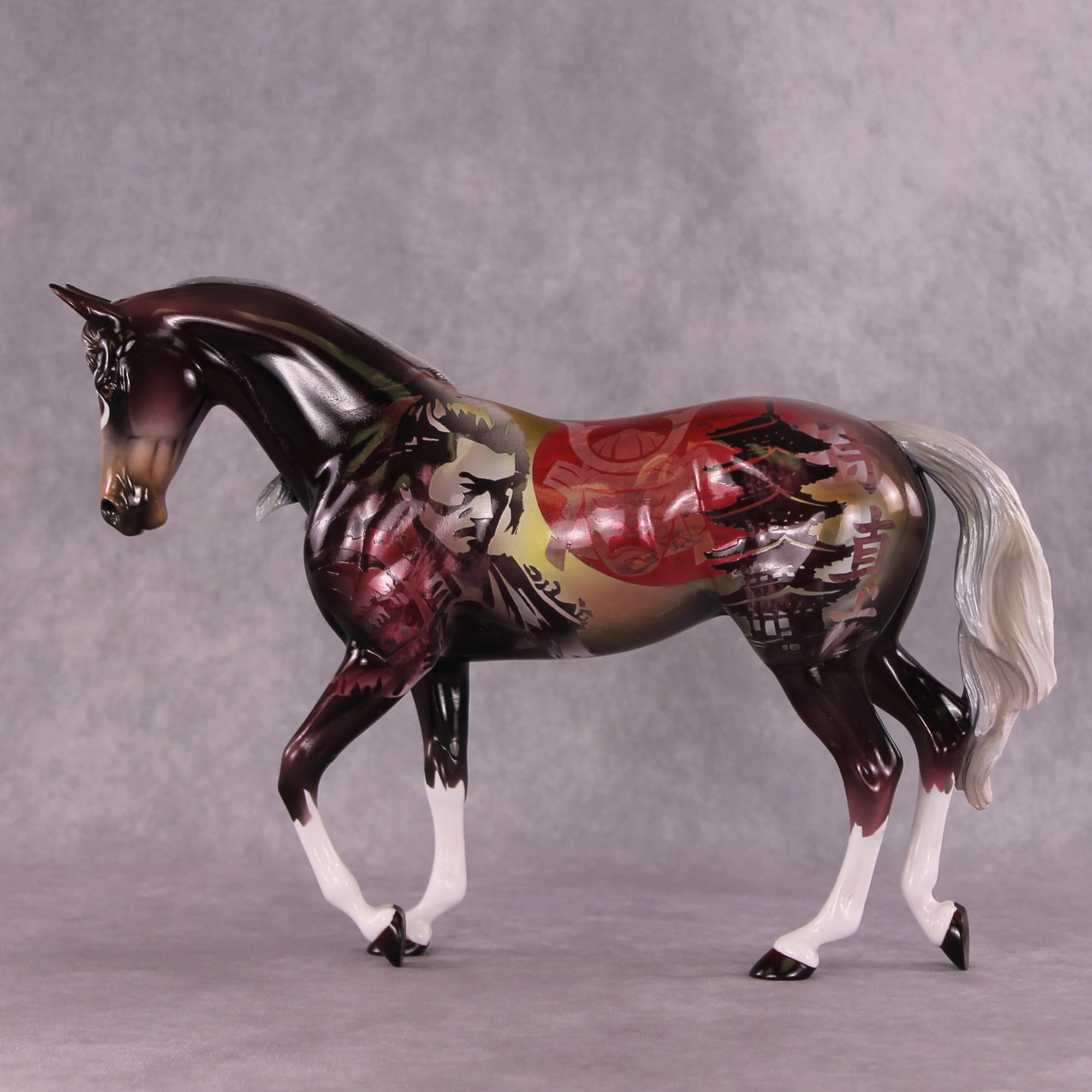 "Samuri" OOAK FCM Thoroughbred by Kike Duarte SHCF25 Best Offer 5/27/25