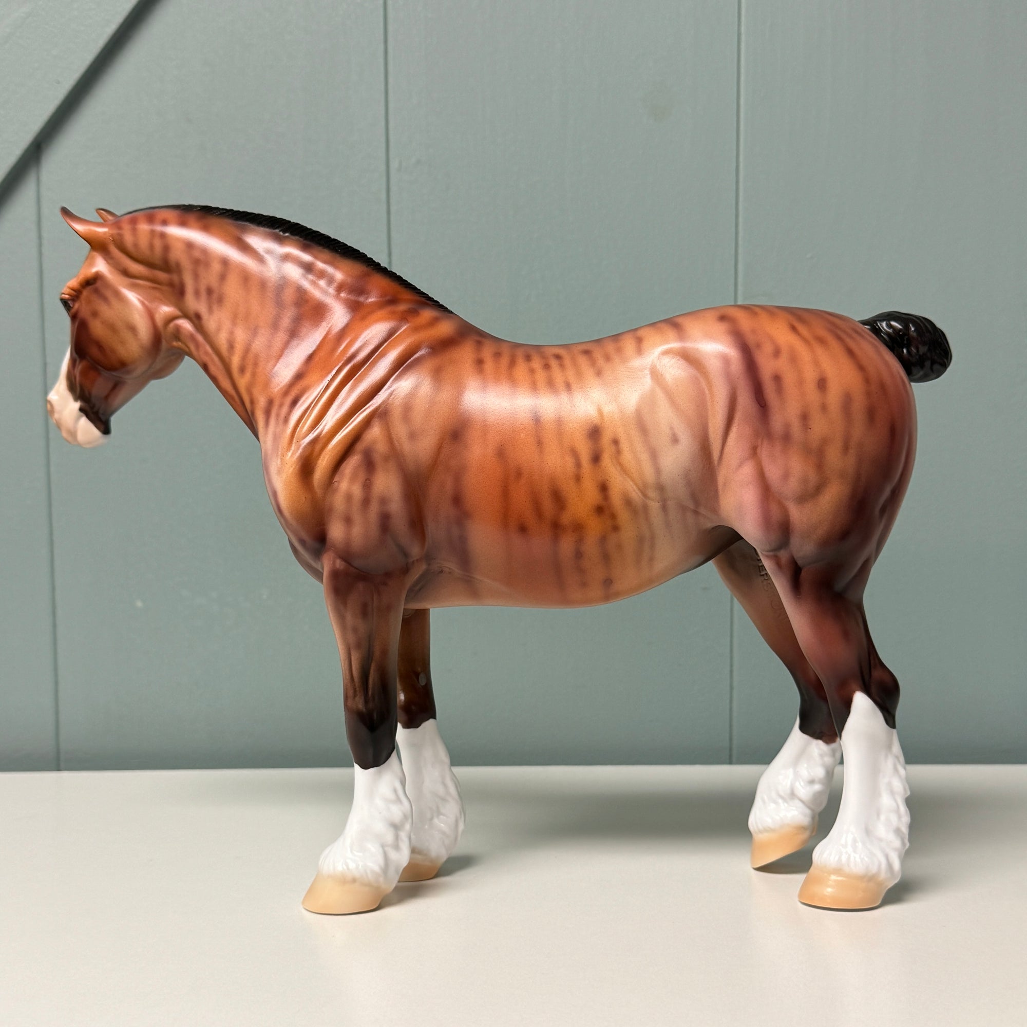 Sylvie OOAK Brindle Heavy Draft By Dawn Quick EQ24