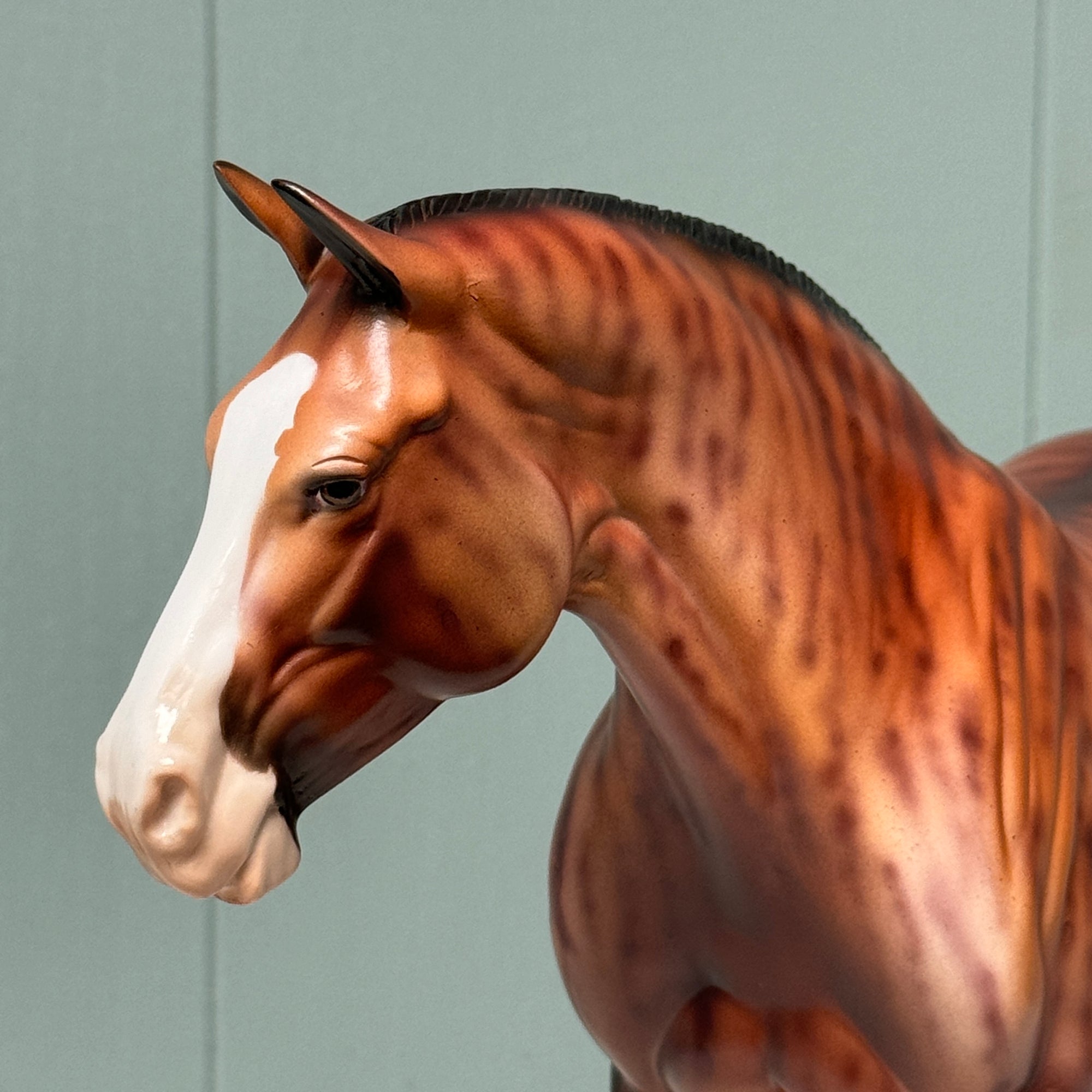 Sylvie OOAK Brindle Heavy Draft By Dawn Quick EQ24