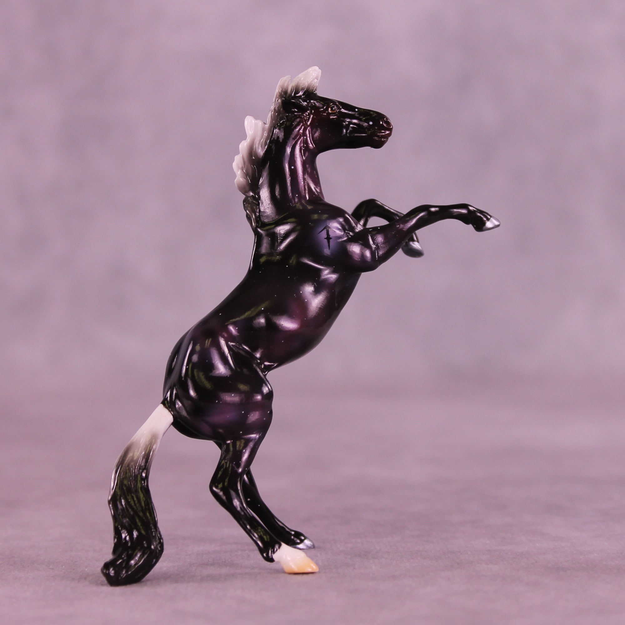 Mini Alnasl OOAK FCM Chip Mustang by Ashley Palmer &amp; Melanie Miller SCD26