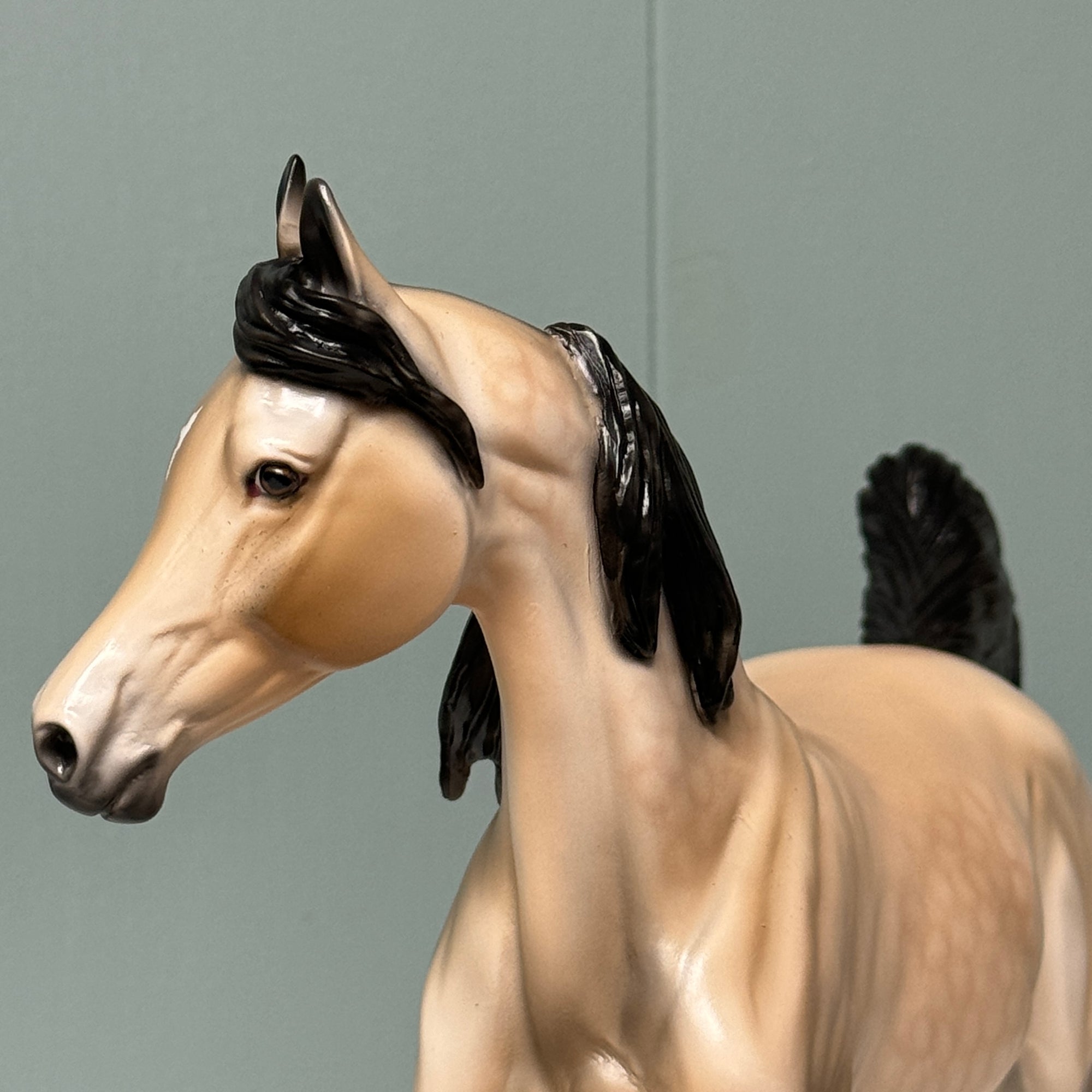 Meadow OOAK Dappled Buckskin Arabian Mare By Dawn Quick EQ24