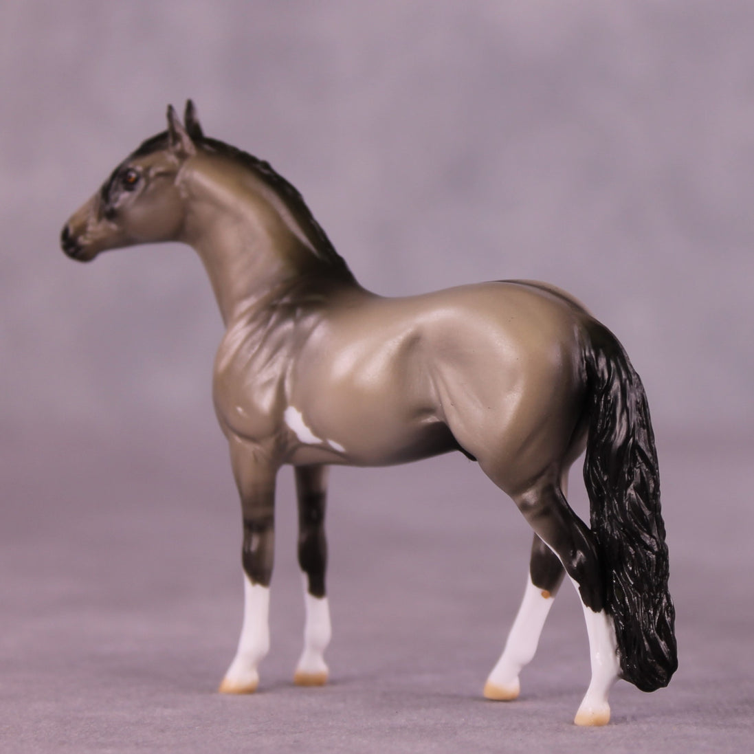 "Andre" OOAK Andalusian Chip by Julie Keim EQ25