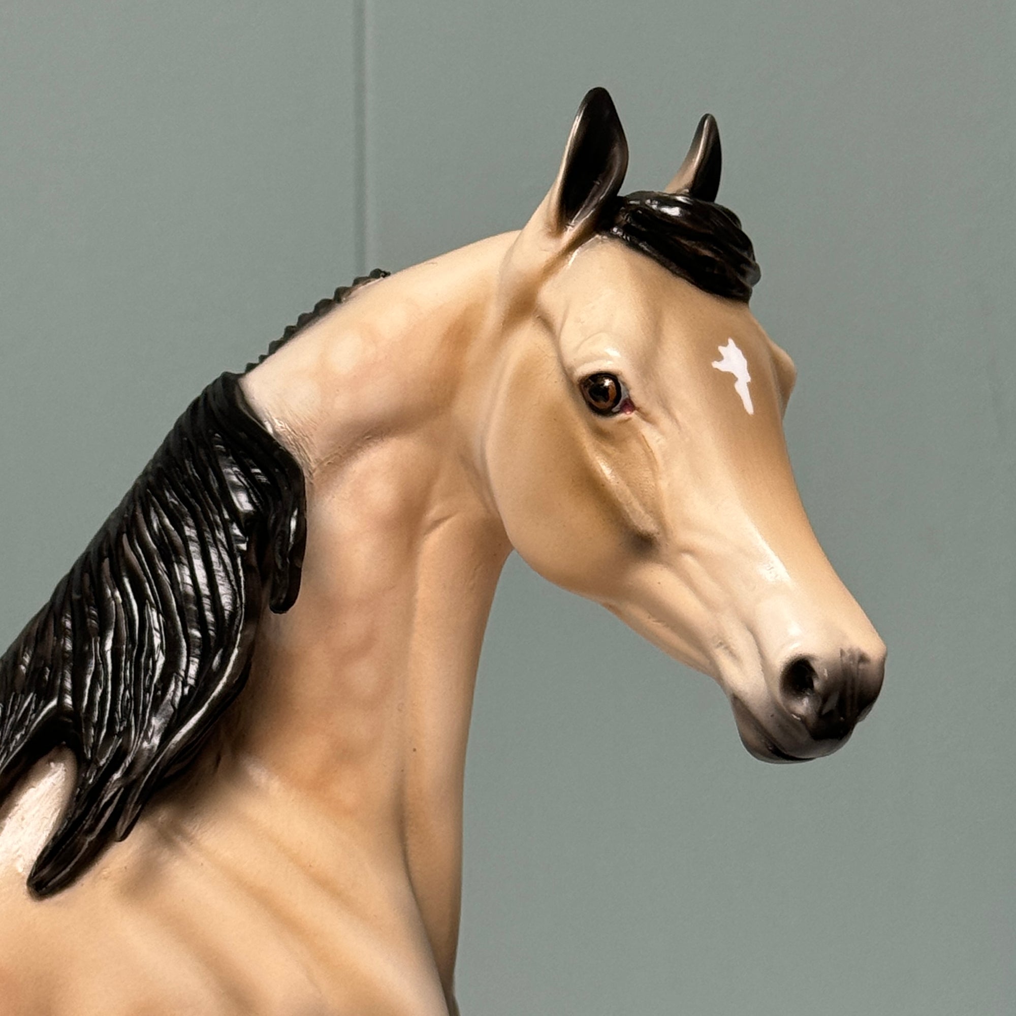 Meadow OOAK Dappled Buckskin Arabian Mare By Dawn Quick EQ24