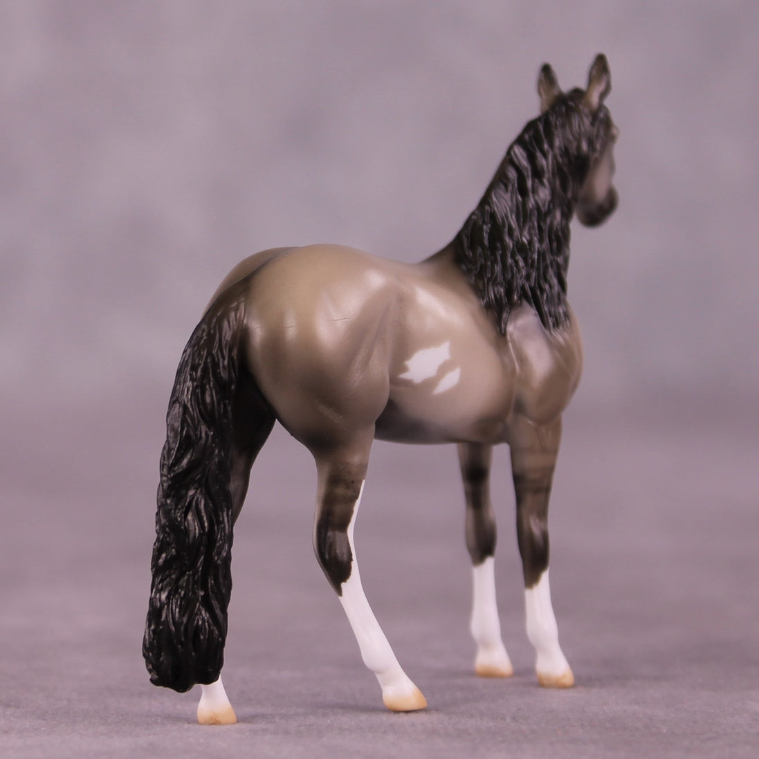 "Andre" OOAK Andalusian Chip by Julie Keim EQ25