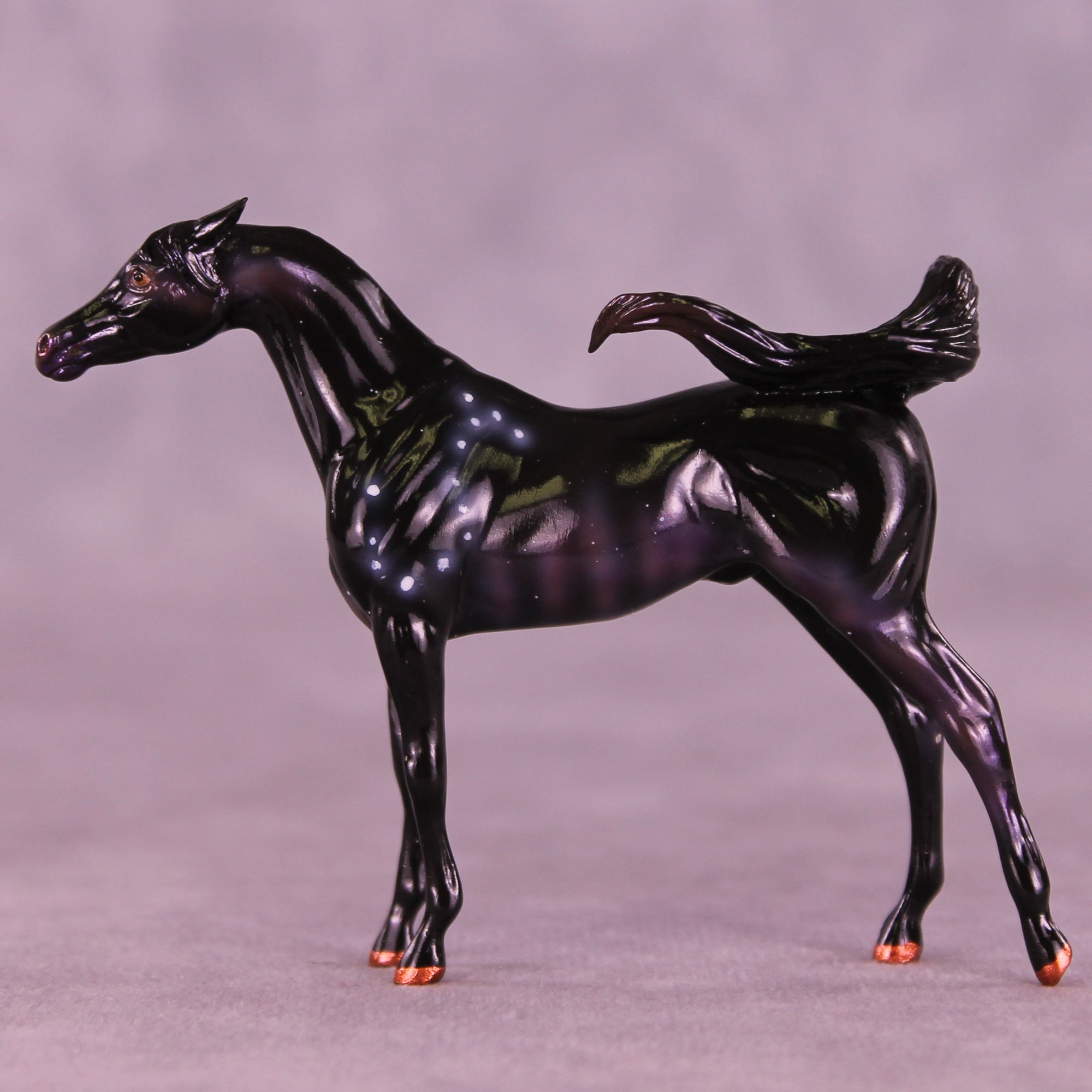 Mini Sargas OOAK EFCM Chip Arabian by Ashley Palmer &amp; Melanie Miller SCD26