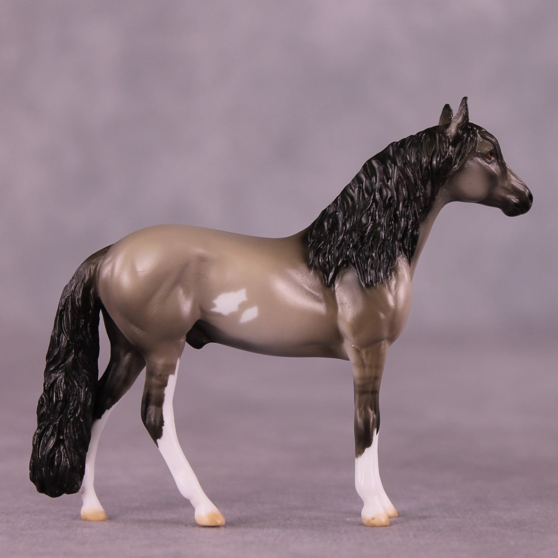 "Andre" OOAK Andalusian Chip by Julie Keim EQ25