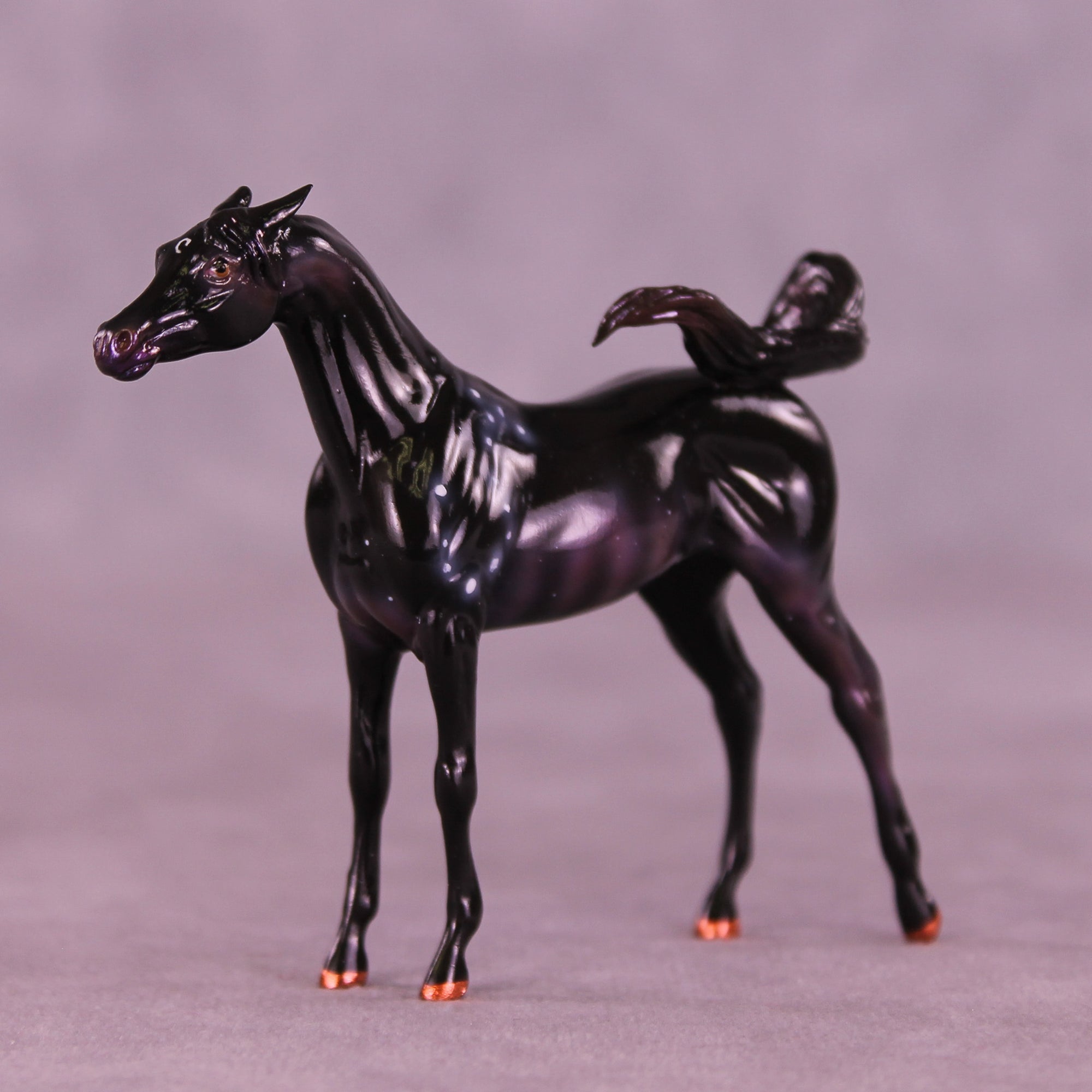 Mini Sargas OOAK EFCM Chip Arabian by Ashley Palmer &amp; Melanie Miller SCD26