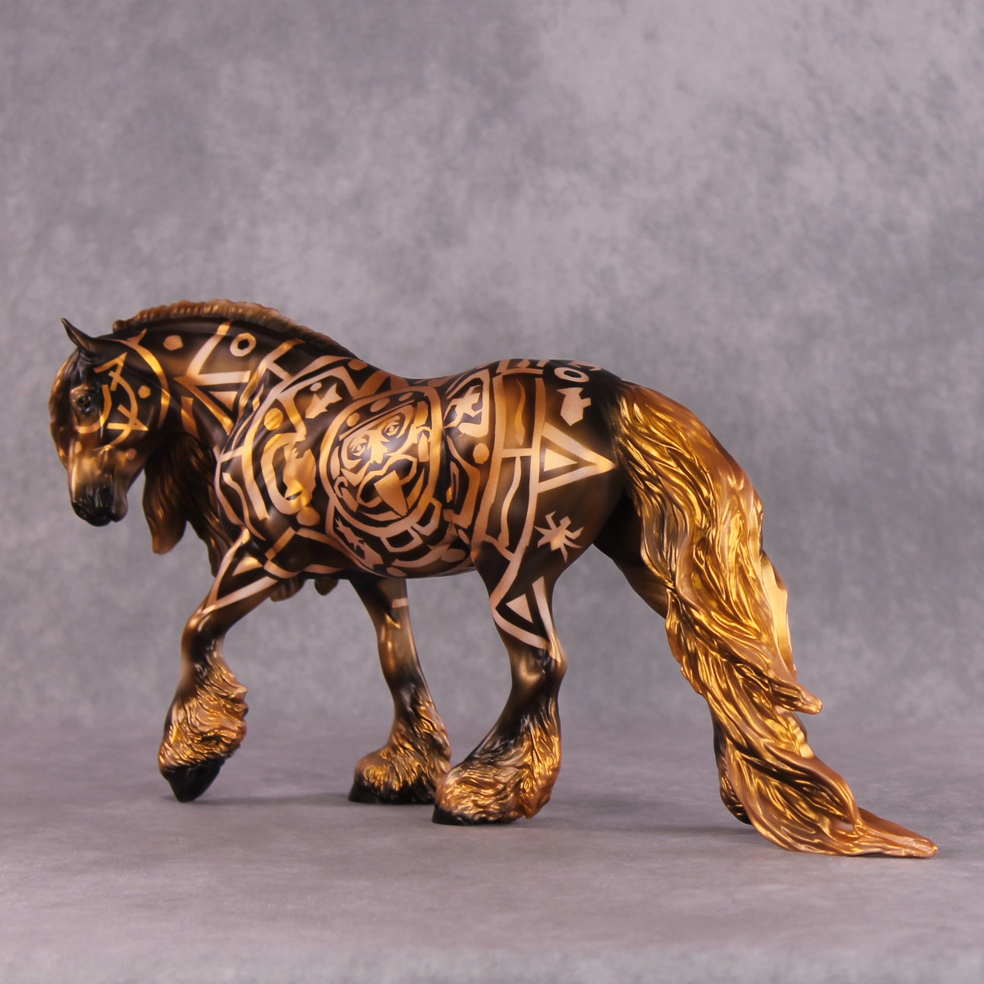 "Aztec Gold" Best Offer Irish Cob By Kike (Enrique) Duarte 04/22/2025