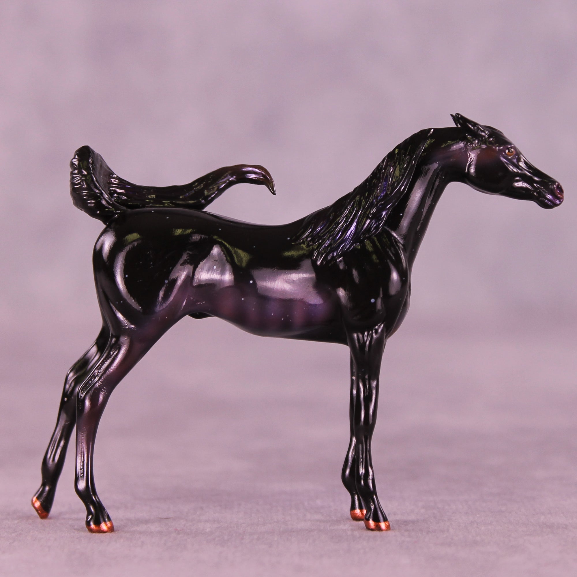 Mini Sargas OOAK EFCM Chip Arabian by Ashley Palmer &amp; Melanie Miller SCD26