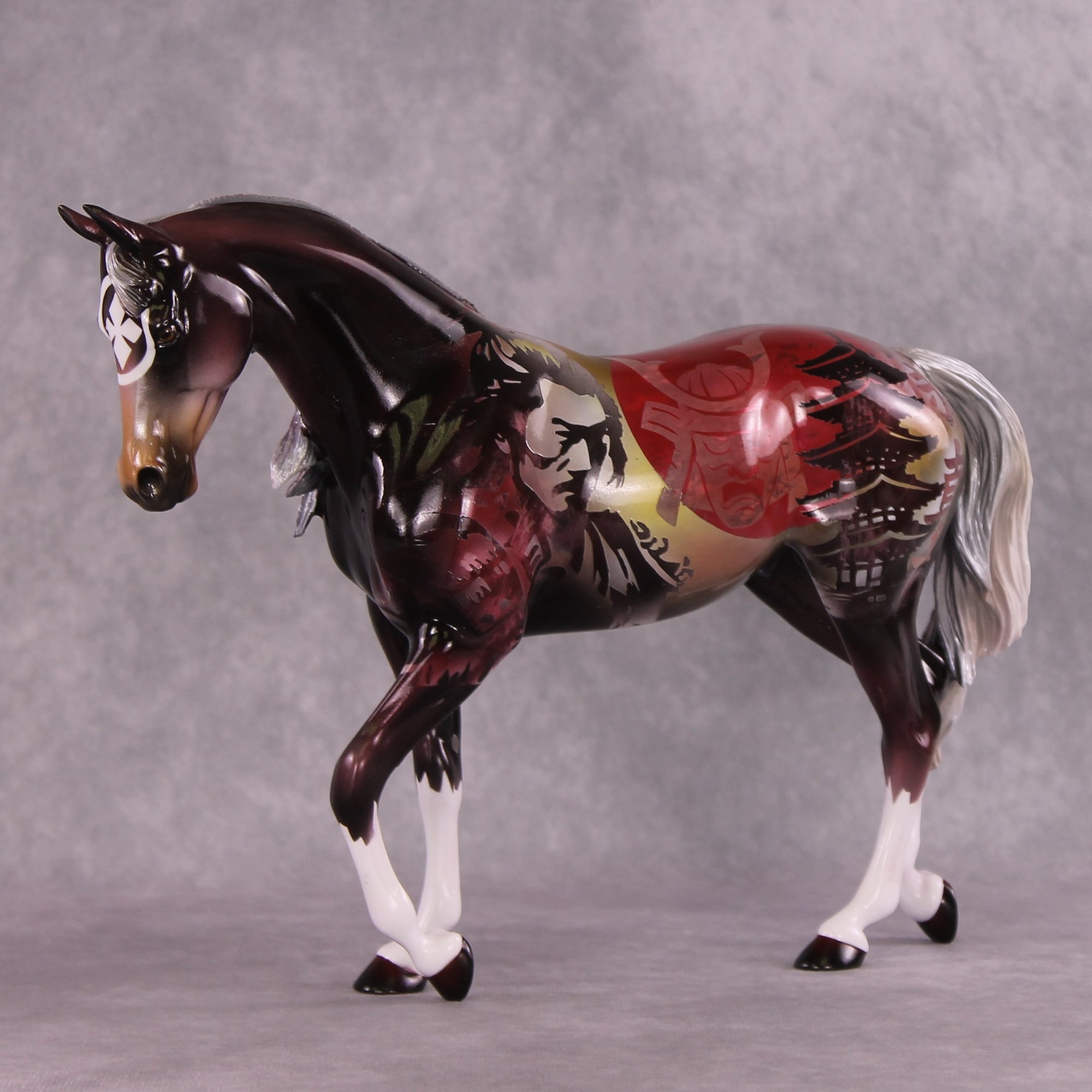 "Samuri" OOAK FCM Thoroughbred by Kike Duarte SHCF25 Best Offer 5/27/25