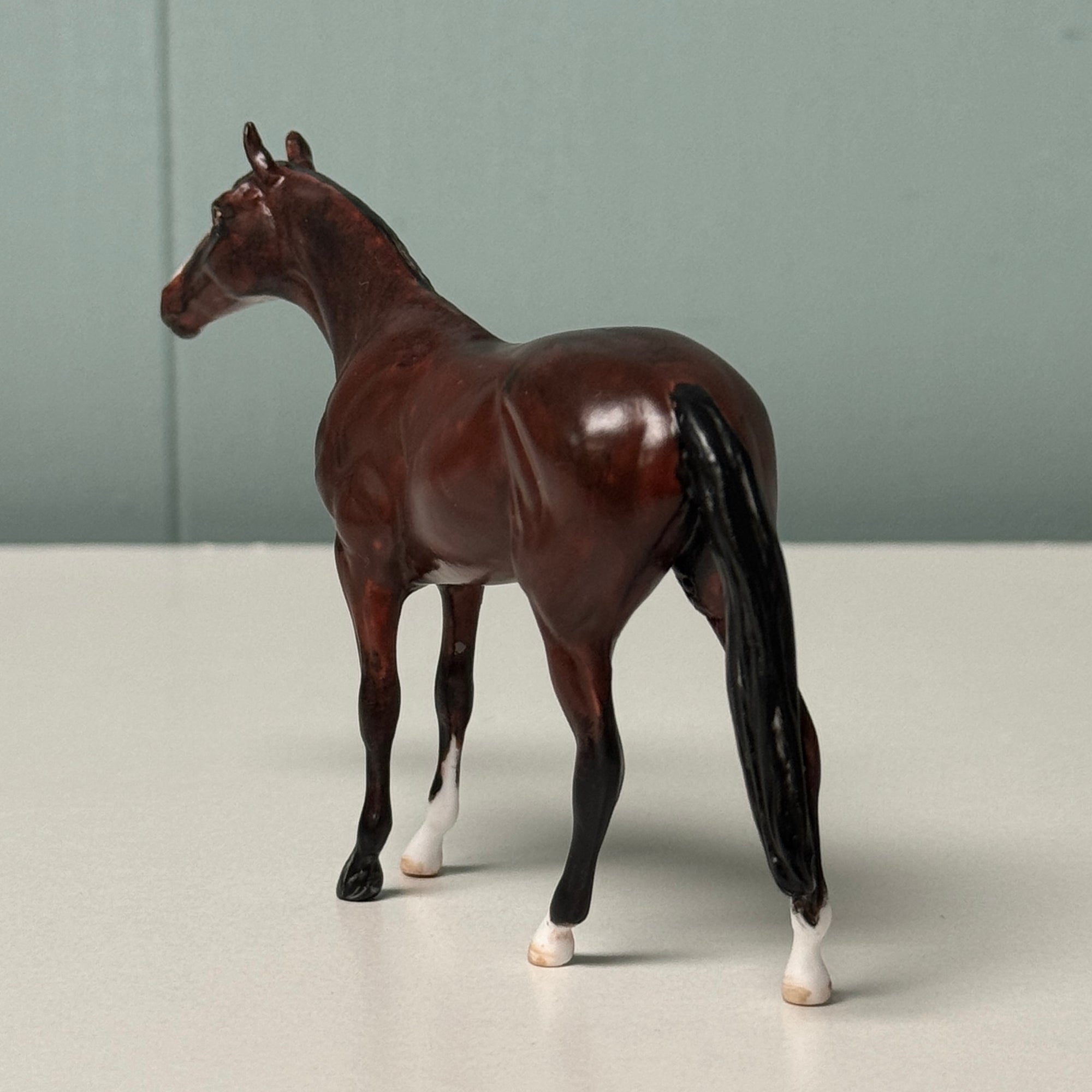 Memorandum OOAK Bay Thoroughbred Chip By Andrea Thomason  EQ24