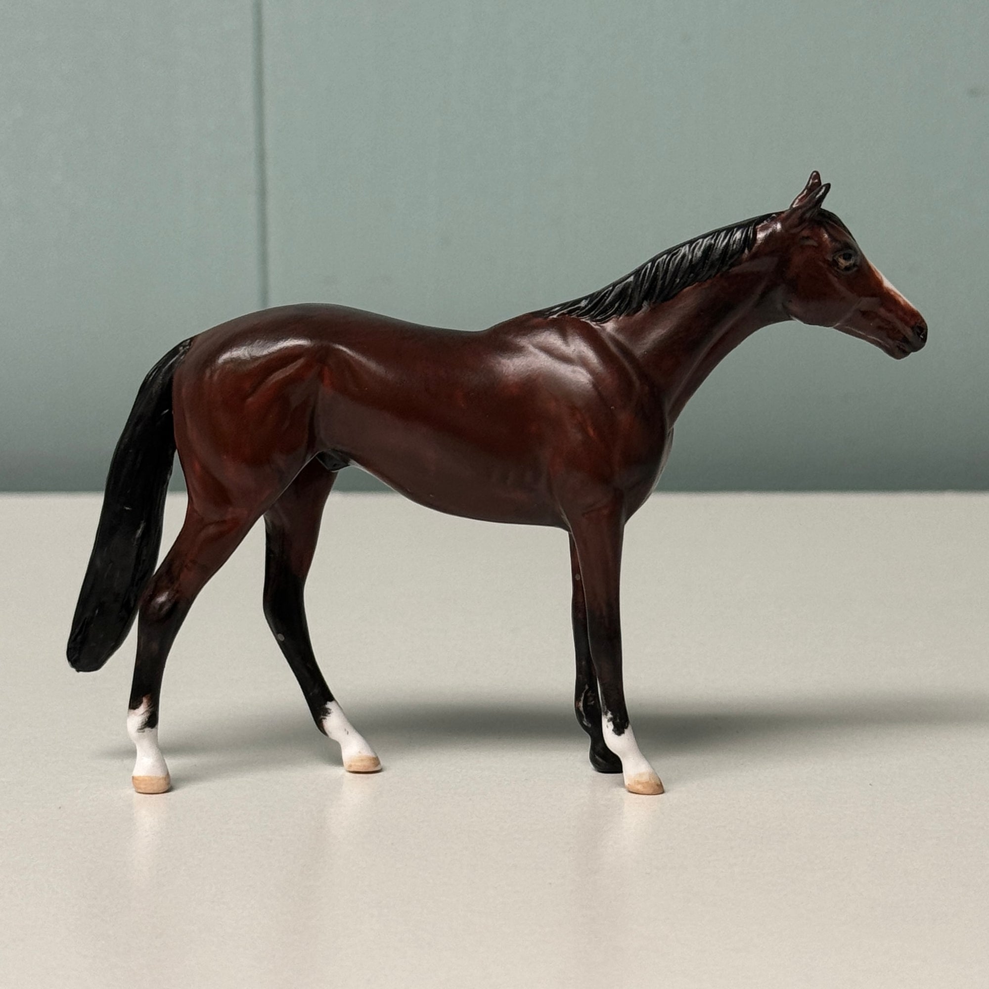 Memorandum OOAK Bay Thoroughbred Chip By Andrea Thomason  EQ24